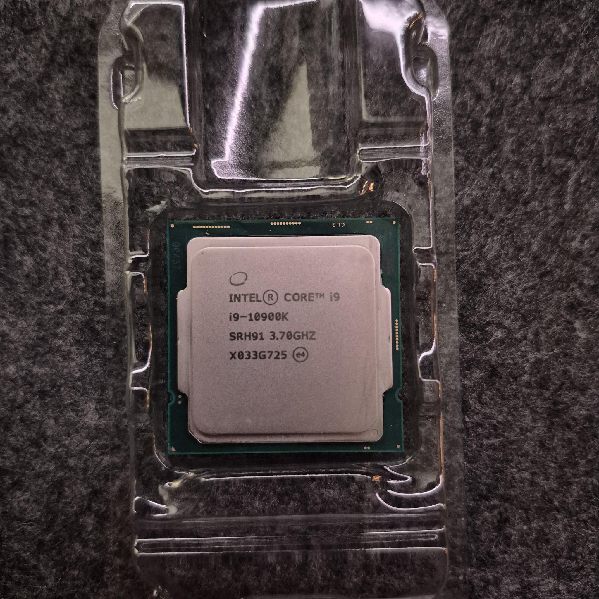 INTEL i9-10900k 10 CORE CPU