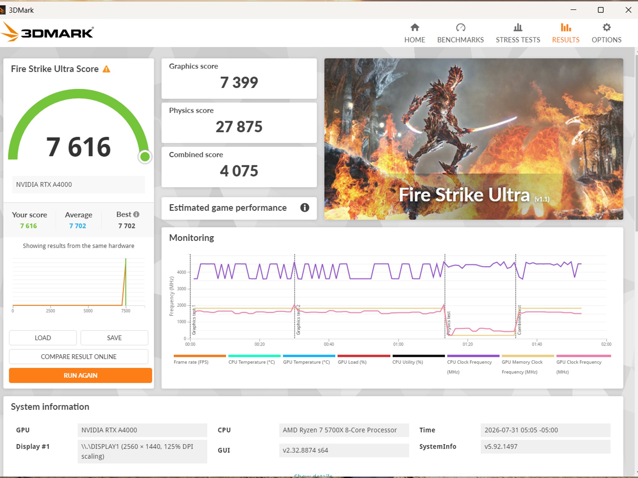 PNY NVIDIA RTX A4000 16GB GDDR6 PCIe x16 DisplayPort CUDA Multi-Monitor