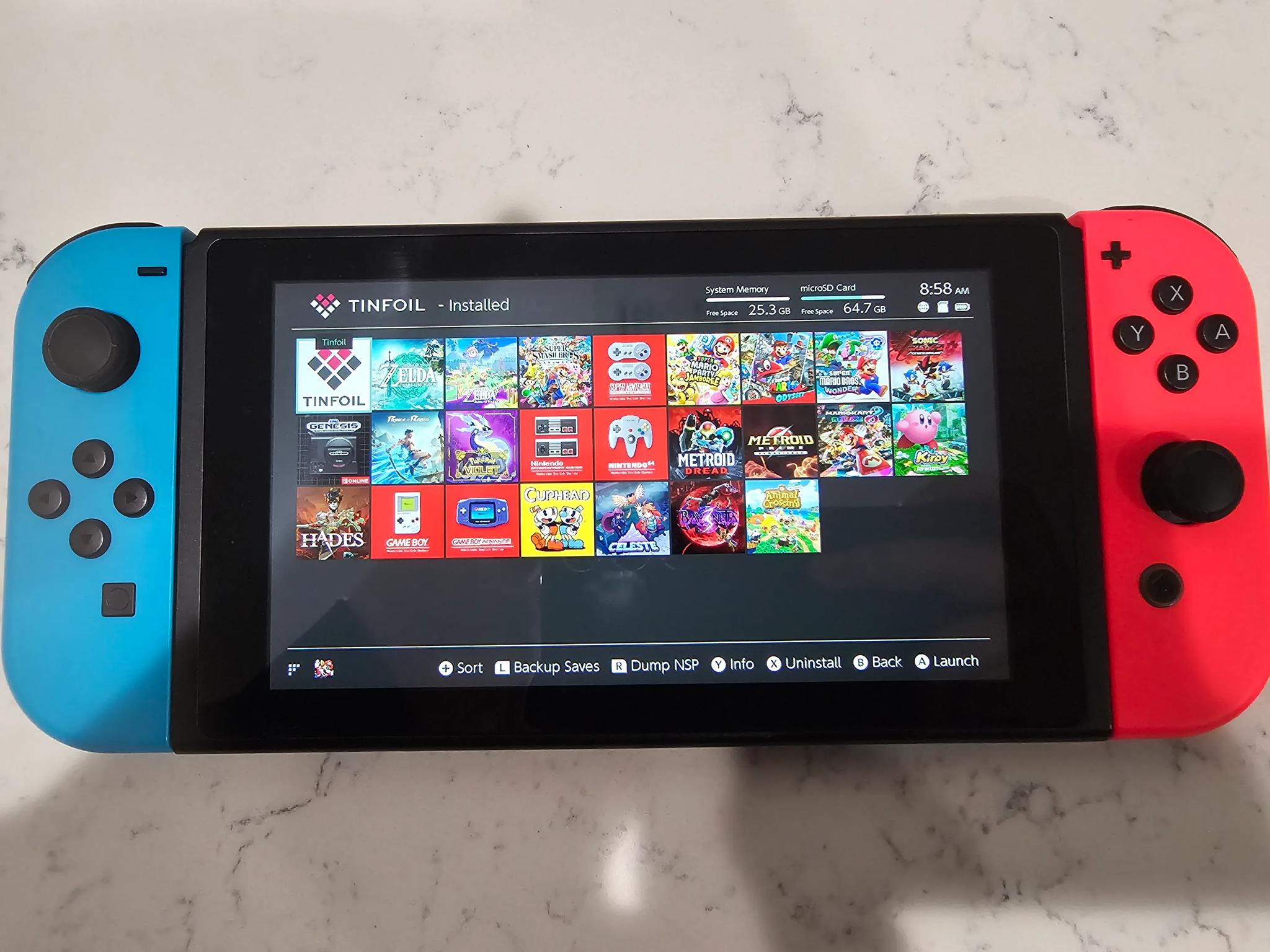 Nintendo Switch Modded