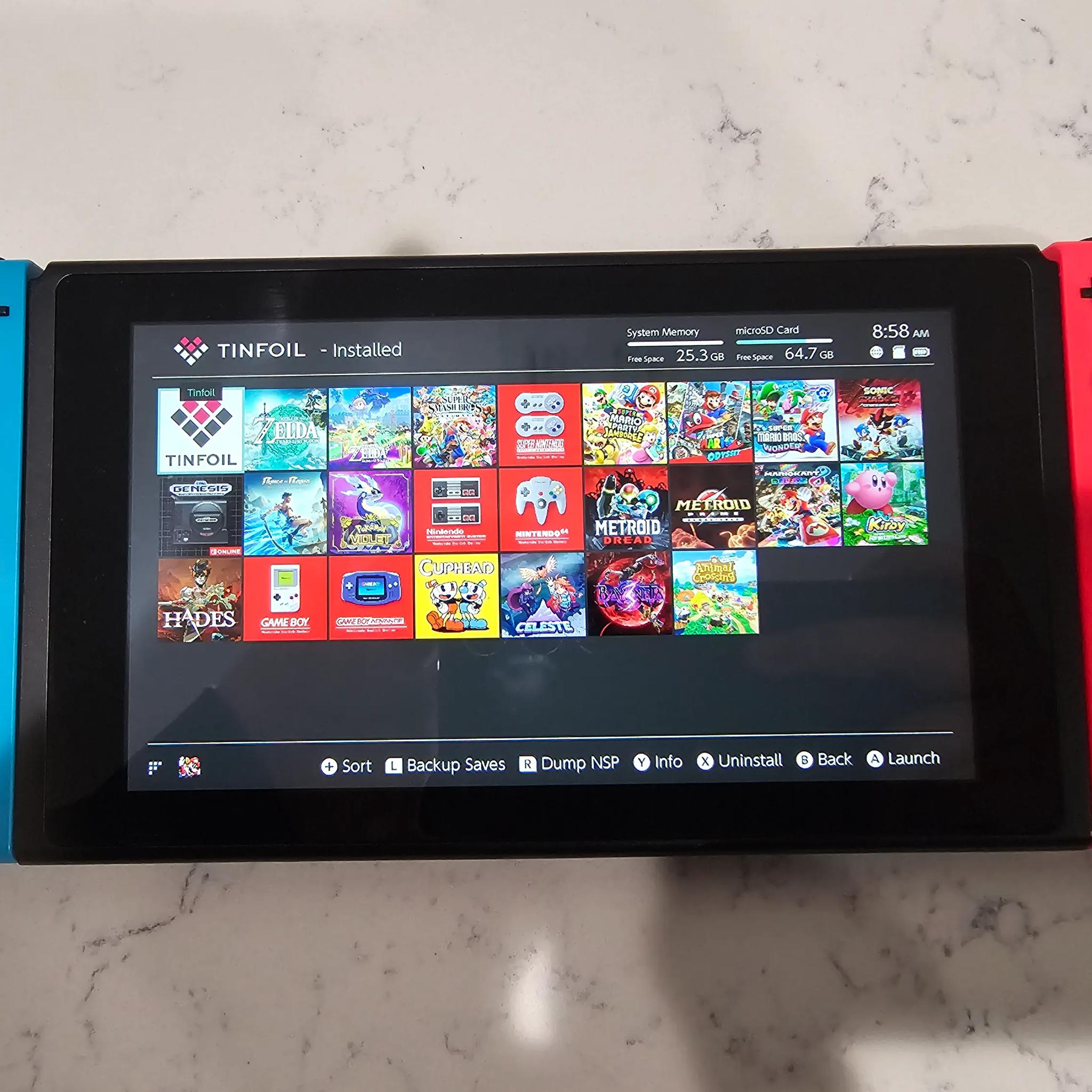 Nintendo Switch Modded