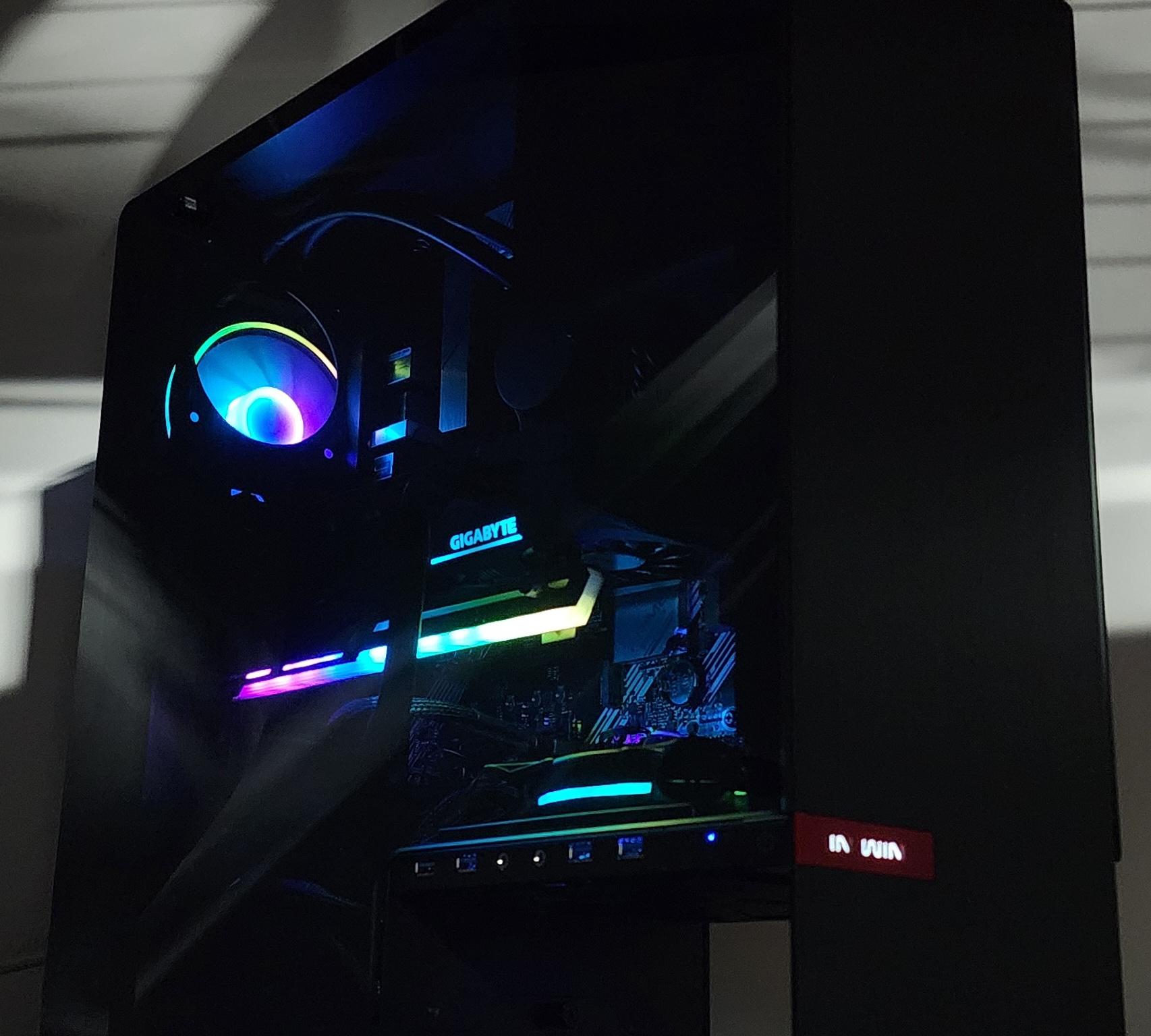 Gaming PC Ryzen 5 5600G 16GB RAM 1TB SSD RX 7600 8GB Windows 11 Computer