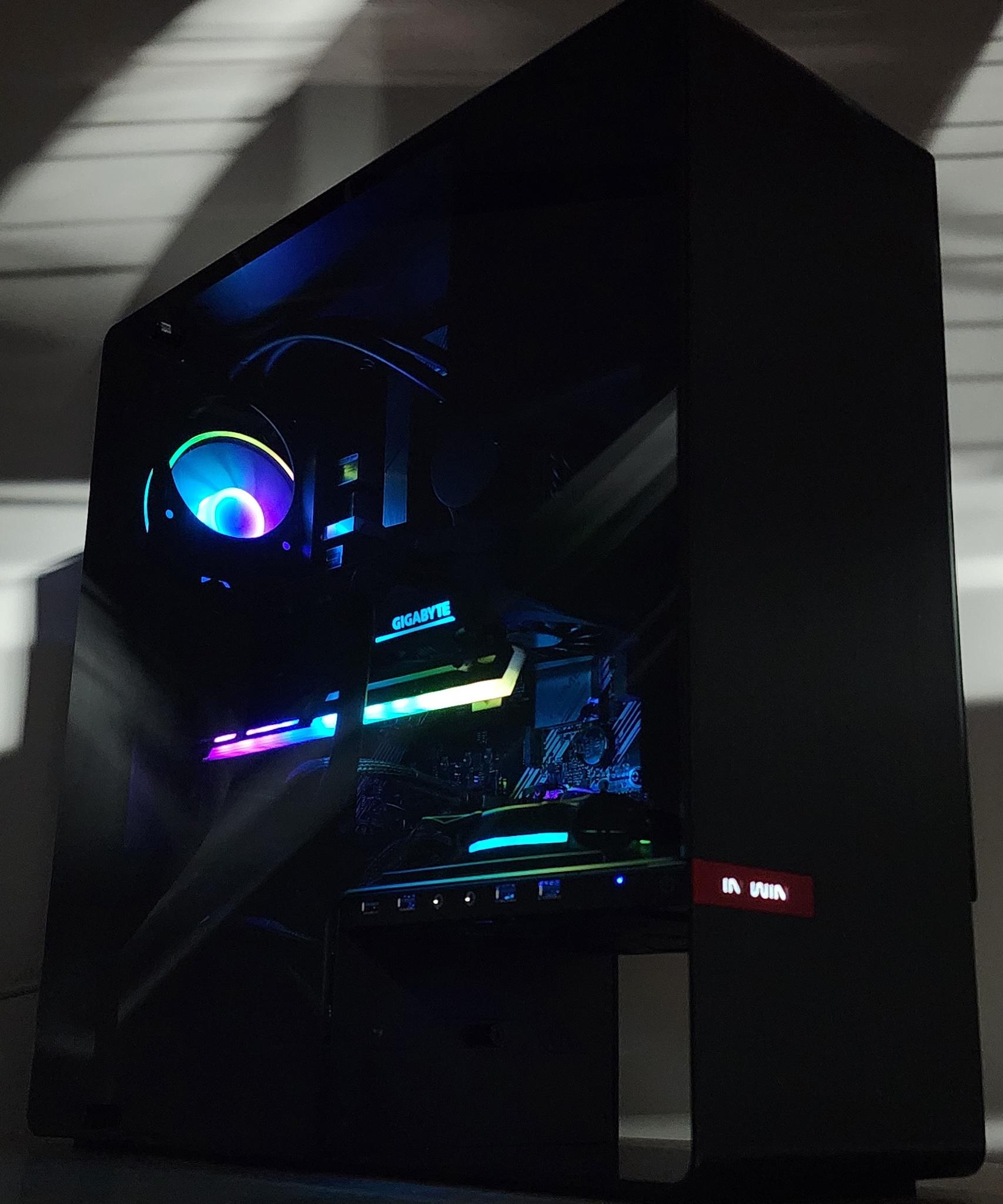 Gaming PC Ryzen 5 5600G 16GB RAM 1TB SSD RX 7600 8GB Windows 11 Computer