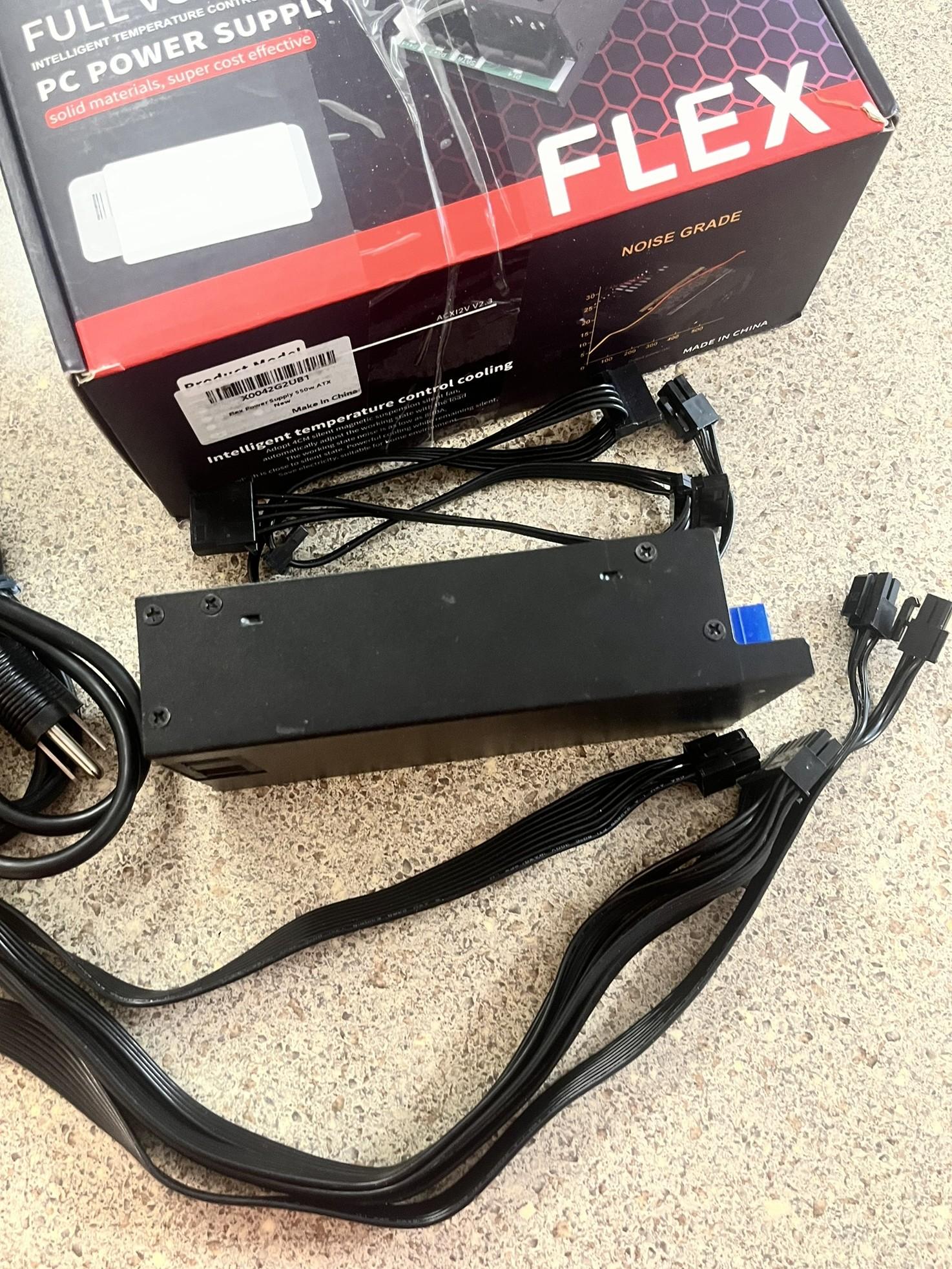 TF Skywindintl TF550 550W Flex ATX Power Supply (Fully Modular, 90-264V)