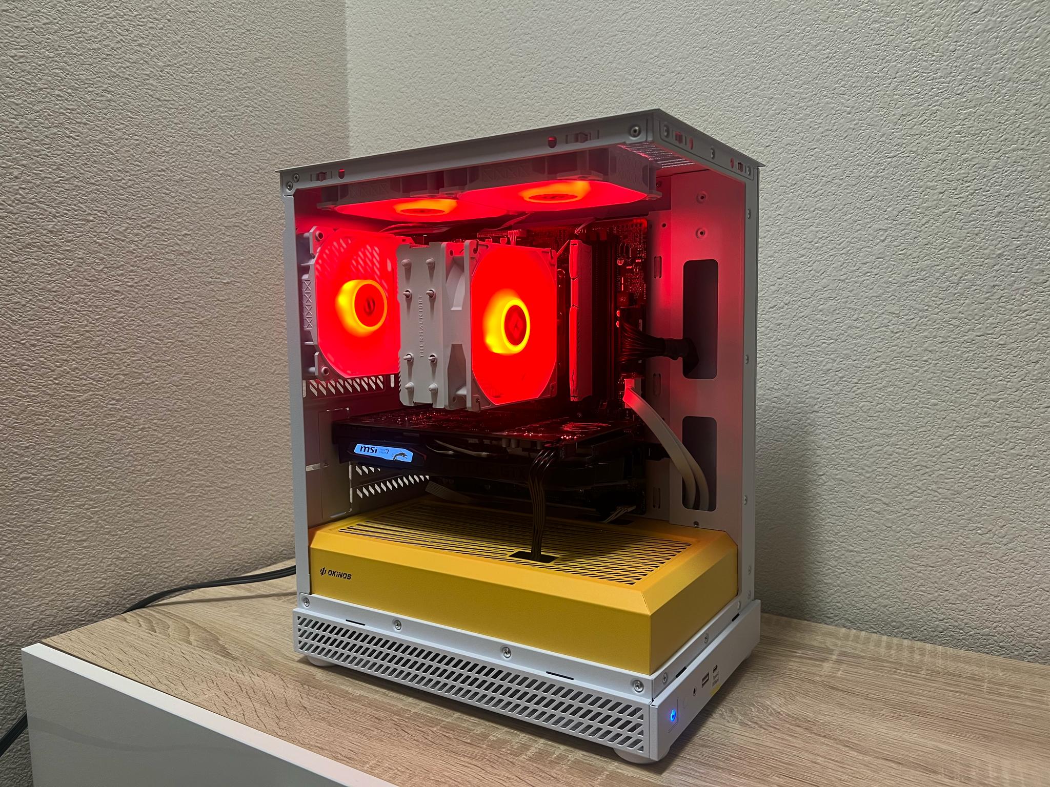 Warm White Gaming PC ~ GTX 1650 Super
