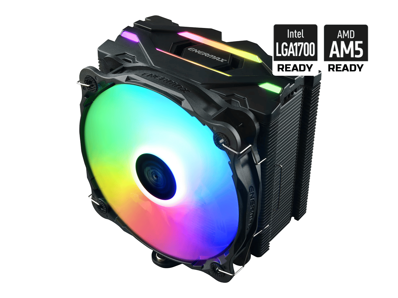Enermax ETS-F40 140mm ARGB CPU Air Cooler -  LGA 1700 & AM5 Kit Included