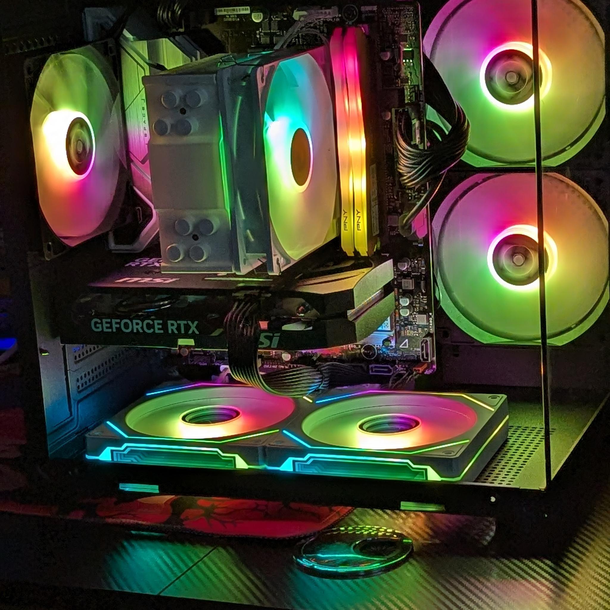 Intel i3 12100F|NVIDIA GEFORCE RTX 5050 8 GB|32 GB DDR4 3600 MT|1 TB NVME SSD M.2|Windows 11 Home