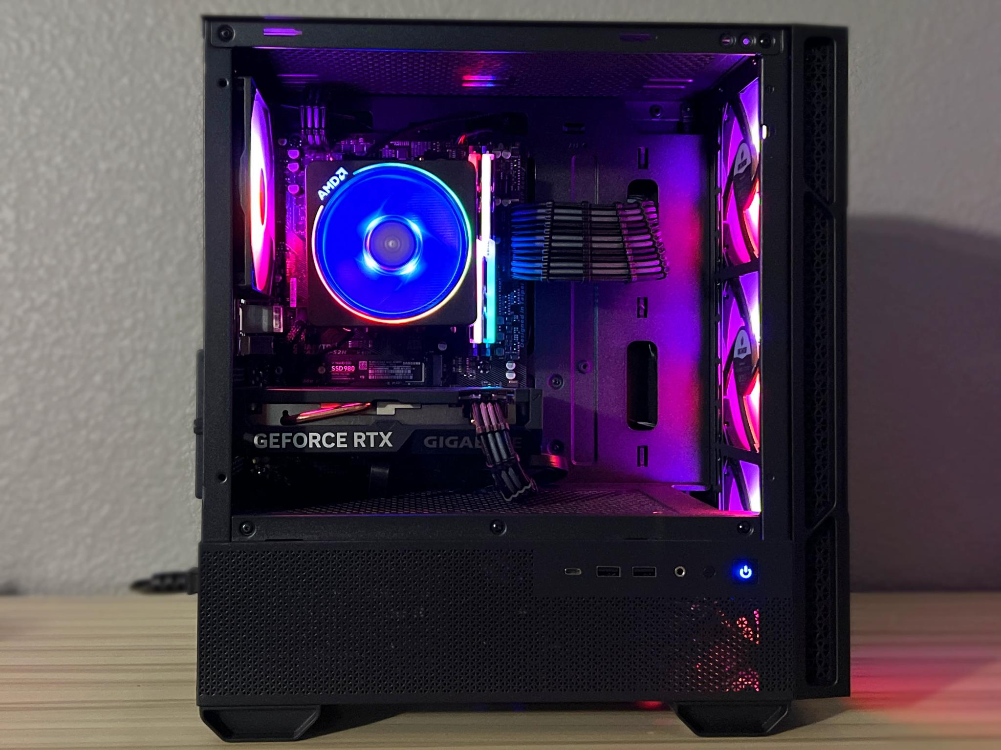 🔥 RTX 4060 Performance Gaming PC - Ryzen 7 2700x, 16gb, 1tb NVME