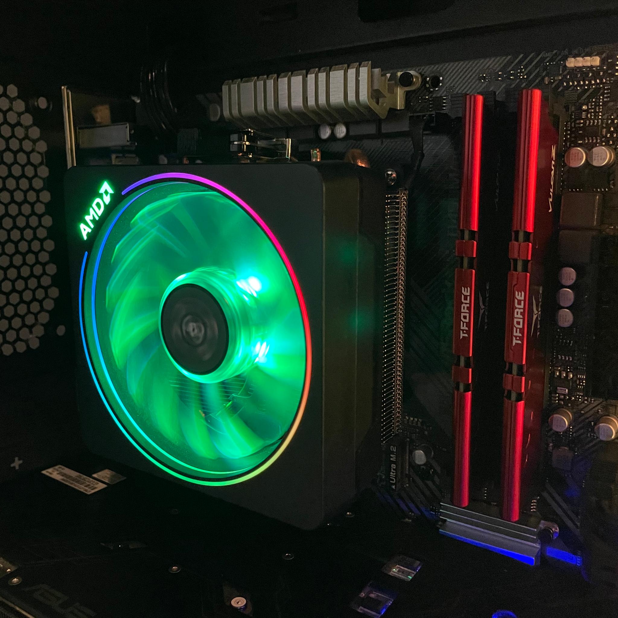 🌈🌈Budget Gaming PC| GTX 1070| Ryzen 5 2600| 16gb ram| 1TB NVMe| FREE SHIPPING🌈🌈