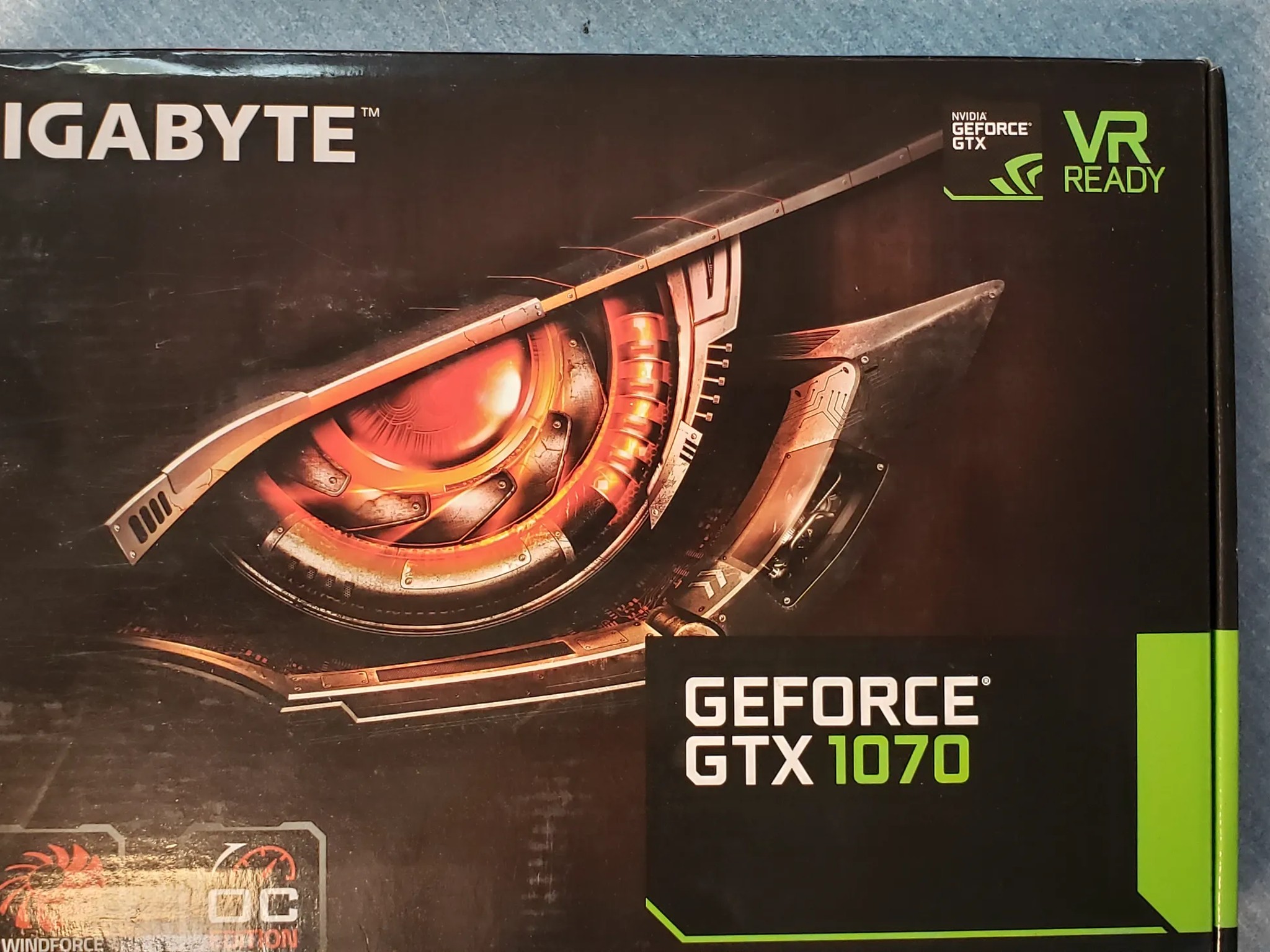 Gigabyte GTX 1070 Windforce OC graphics card