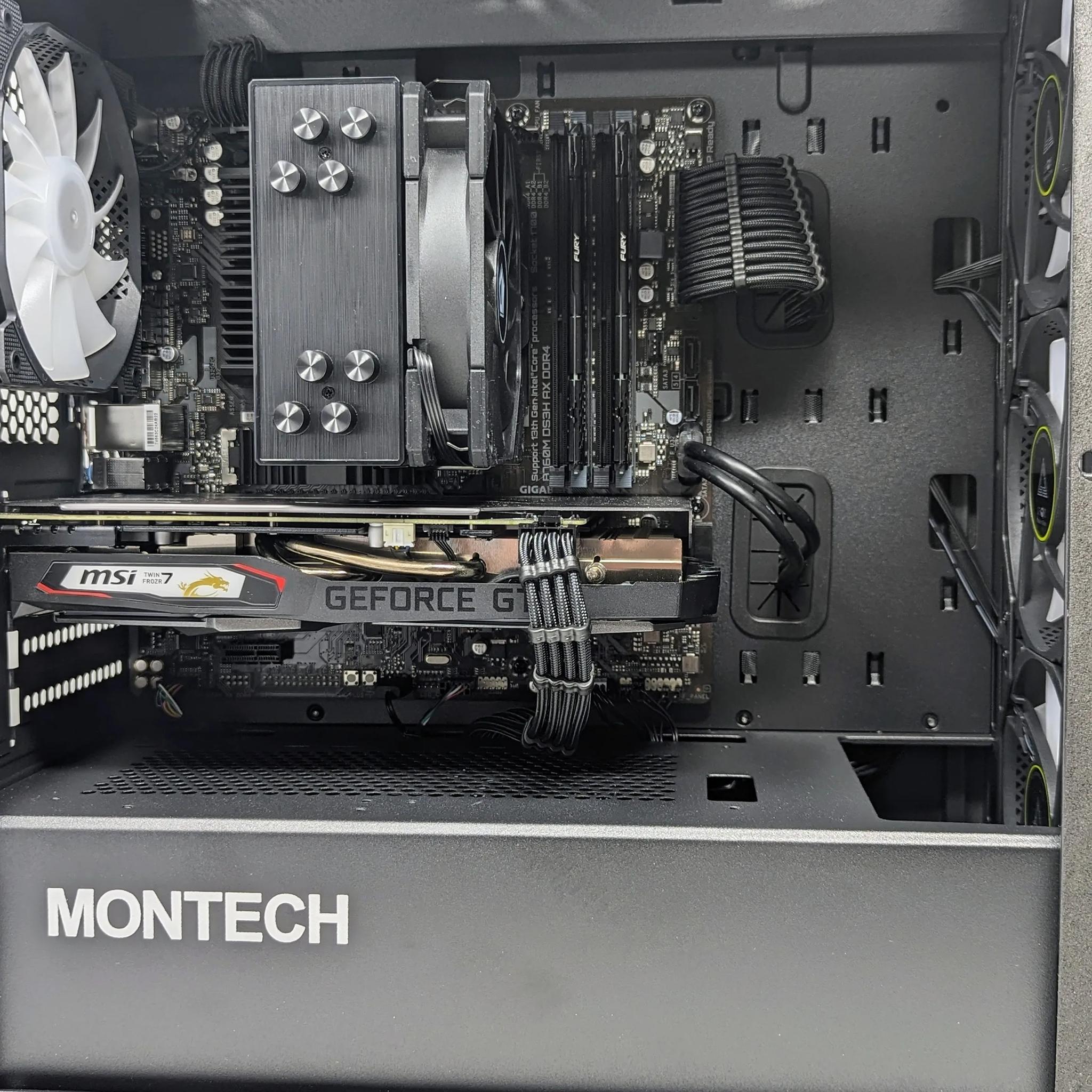 Phantom Super | MSI 1660 Super | Intel i3-13100F | 16gb RAM | MSI M461 1TB Gen 4 NVMe SSD
