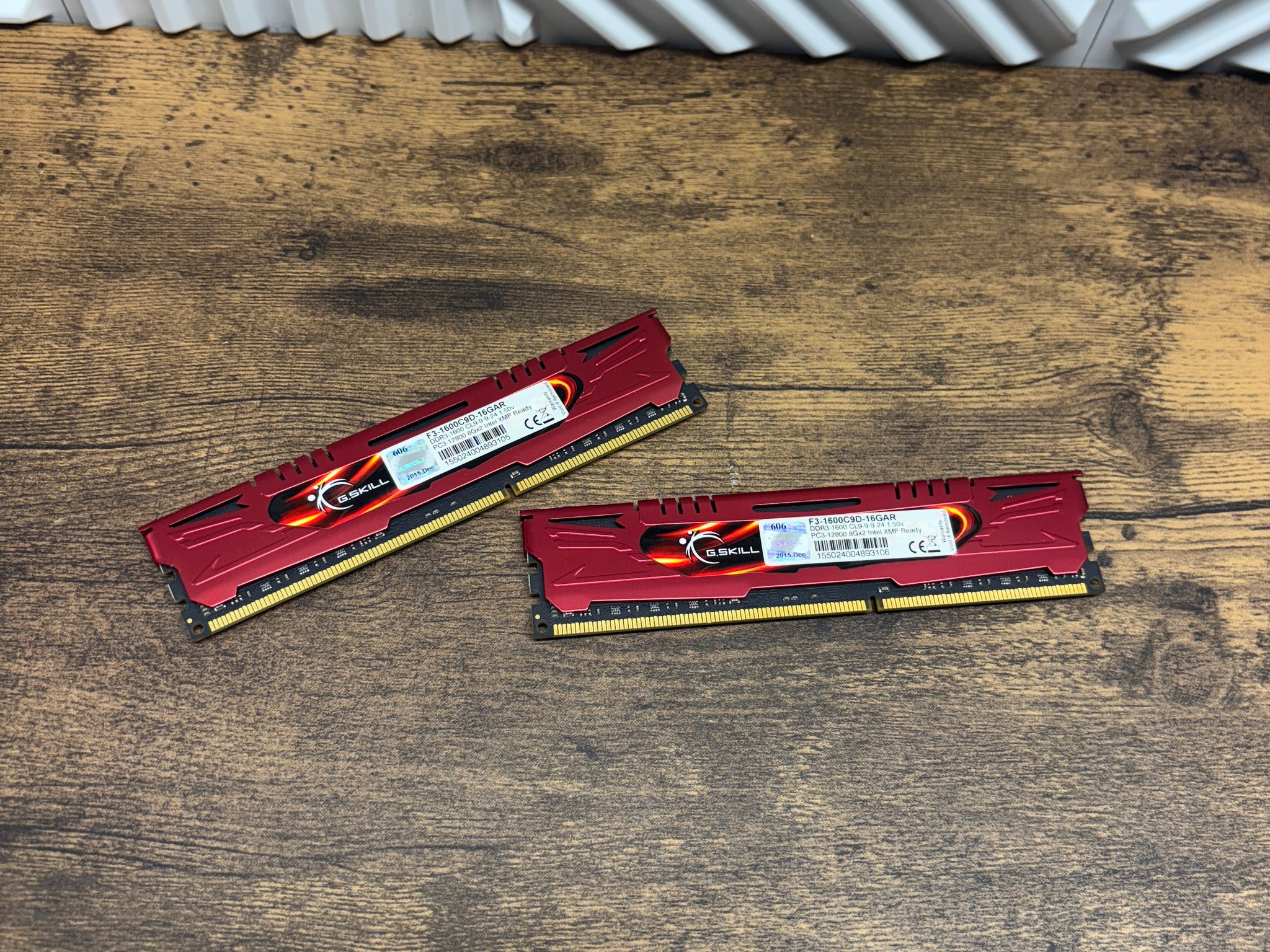 G.SKILL Ares 16GB (2x8GB) DDR3-1600 CL9 Desktop RAM F3-1600C9D-16GAR