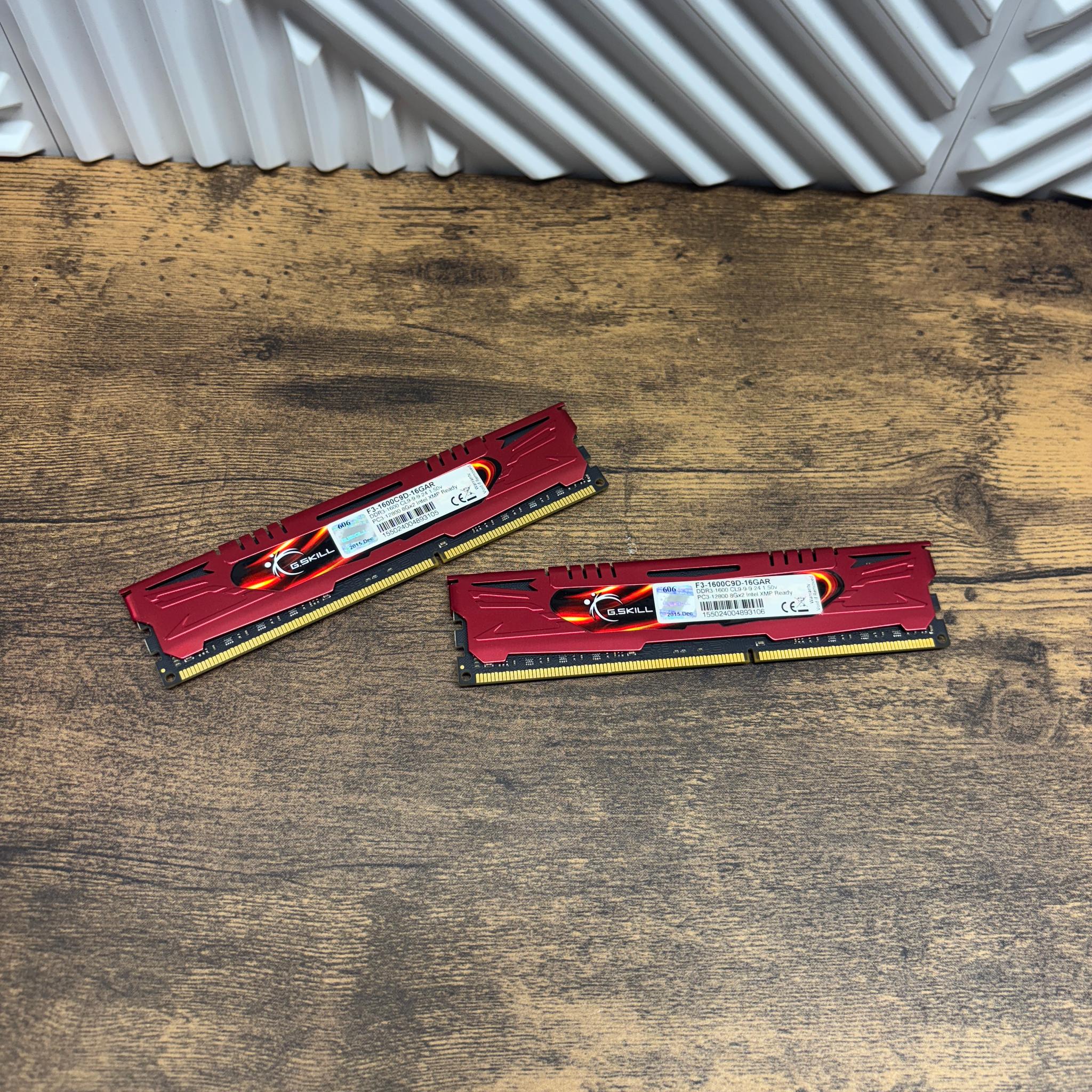 G.SKILL Ares 16GB (2x8GB) DDR3-1600 CL9 Desktop RAM F3-1600C9D-16GAR