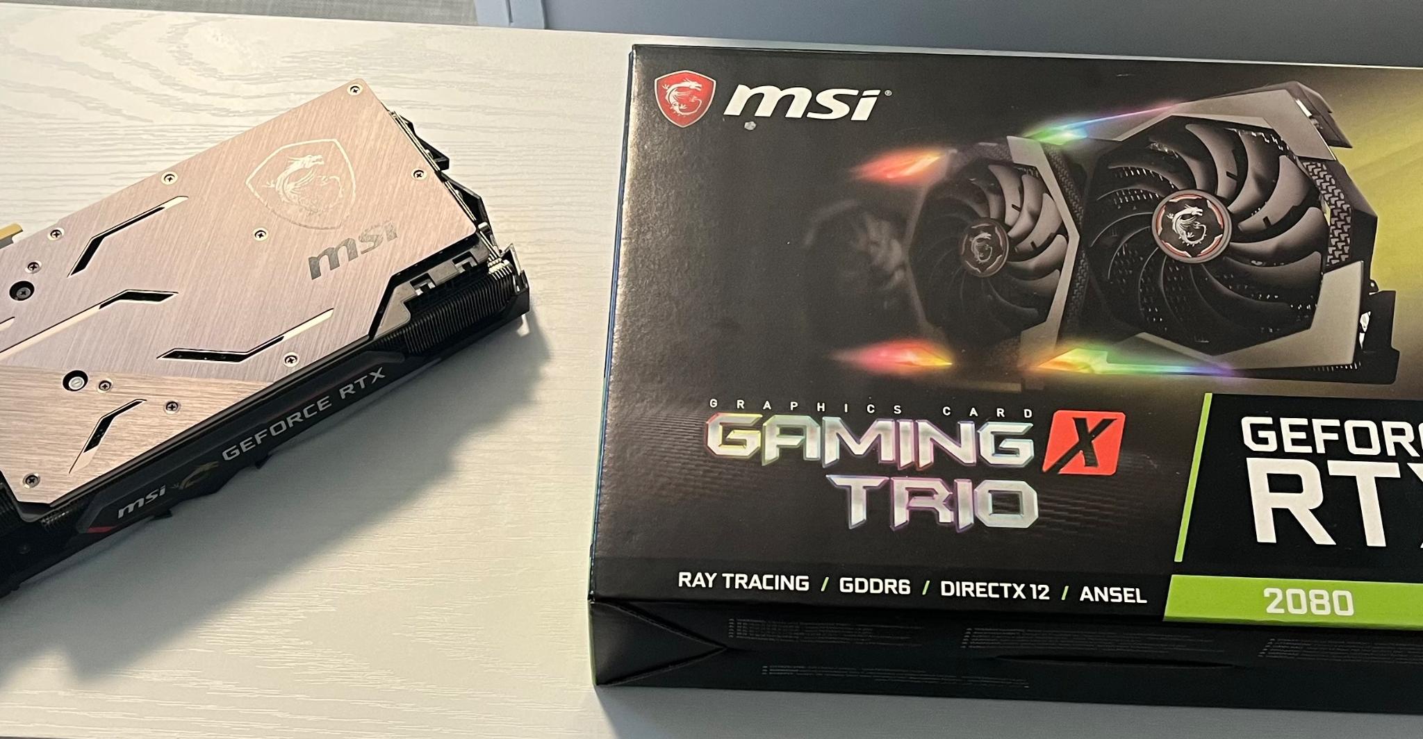 GeForce RTX 2080 GAMING X TRIO
