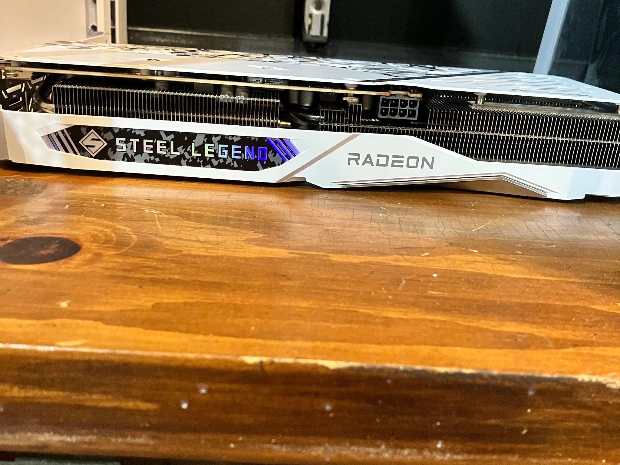 AMD Radeon ASRock RX 7600 8GB White W/RGB Fans