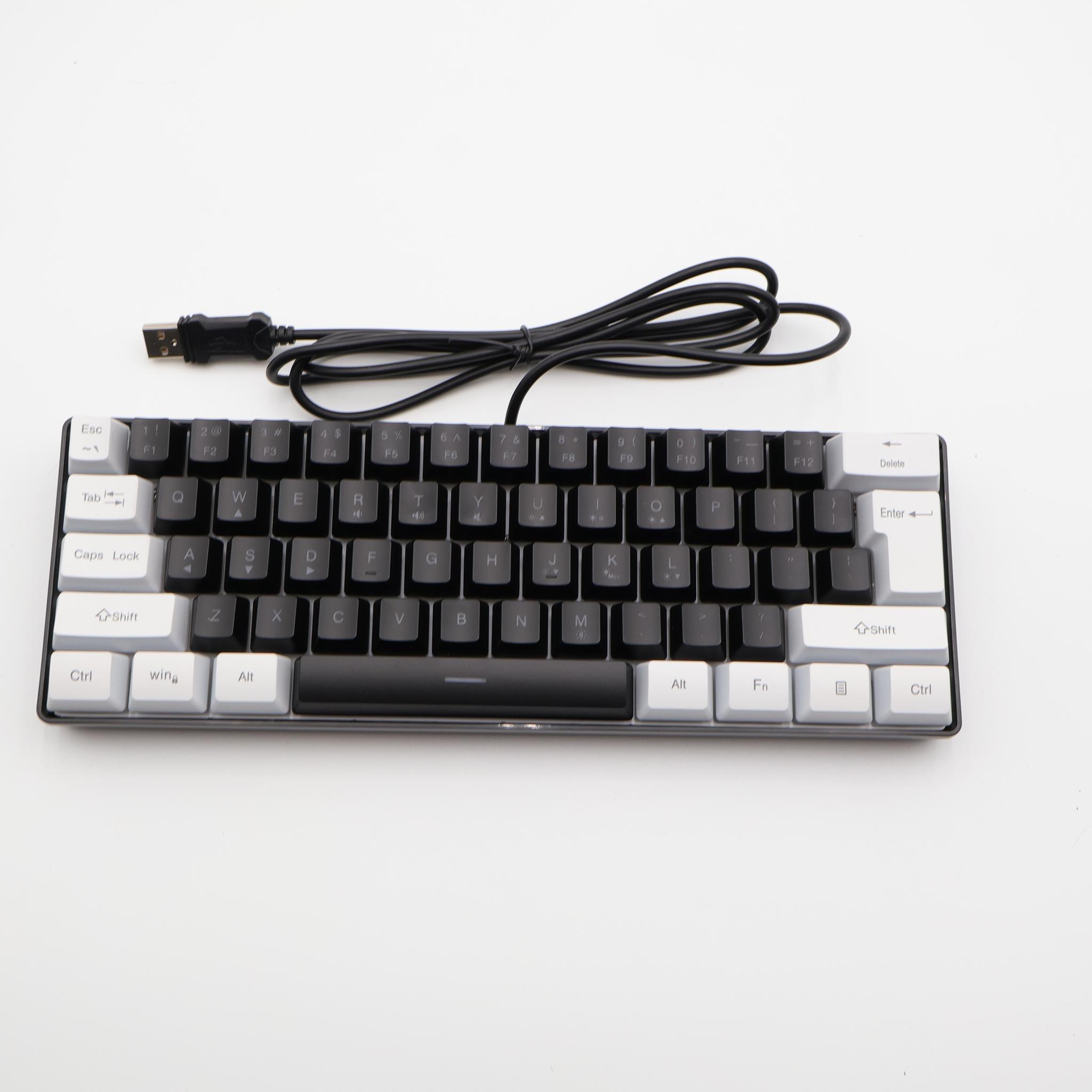 G0TBAT G61 60% Mini RGB Gaming Keyboard 61 Keys Wired USB-C Compact - Brand New