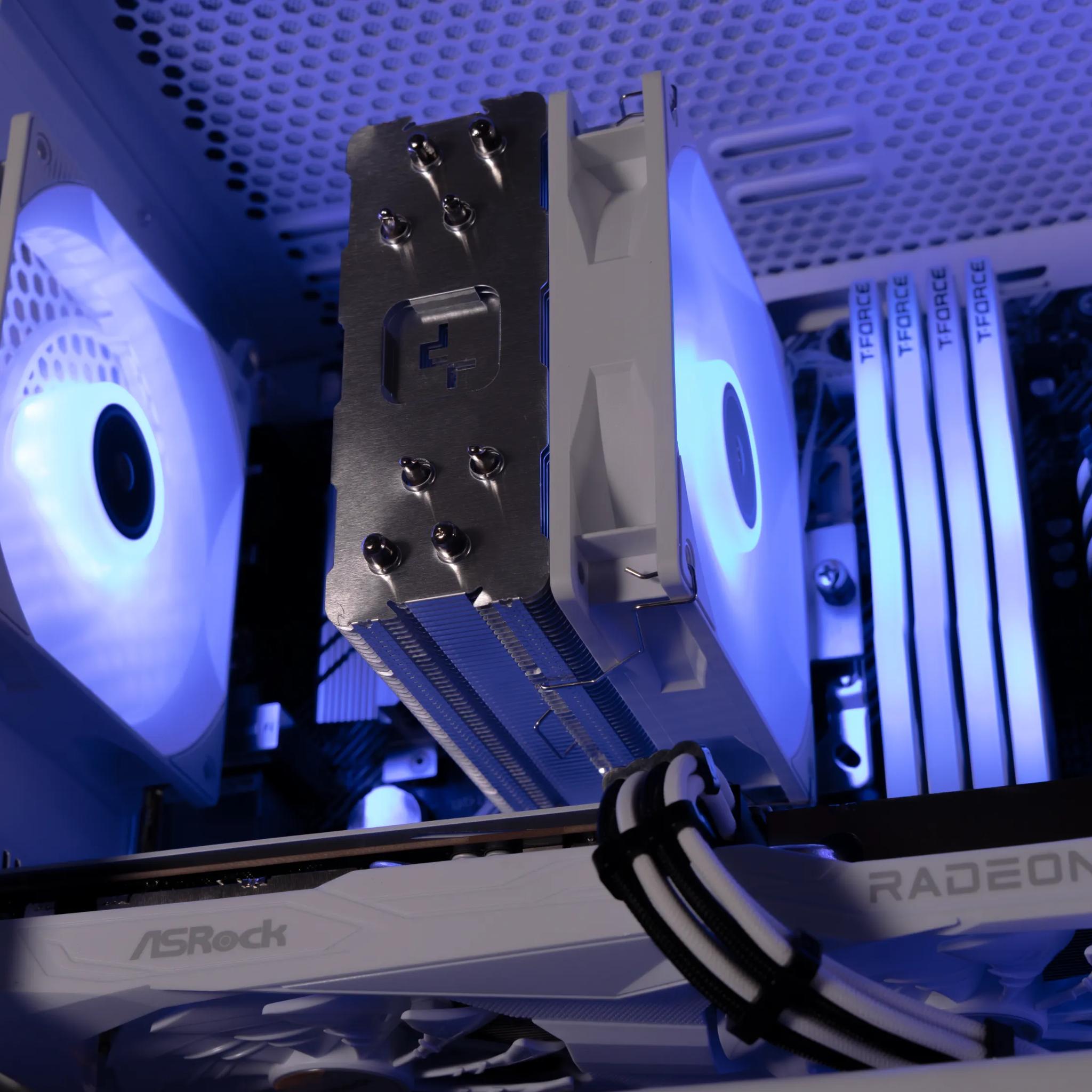 🧊 Glacier 🧊 AMD RX 6600 / AMD R5 4500 / 1TB NVME / 32GB DDR4 Ram / Air Cooler / Windows 11 Pro