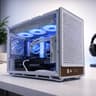 INSANE White RTX 5070 Ti Gaming PC | Ryzen 5 7600X | 32GB DDR5 | 360MM AIO | AM5/1000w PSU/1TB NVME
