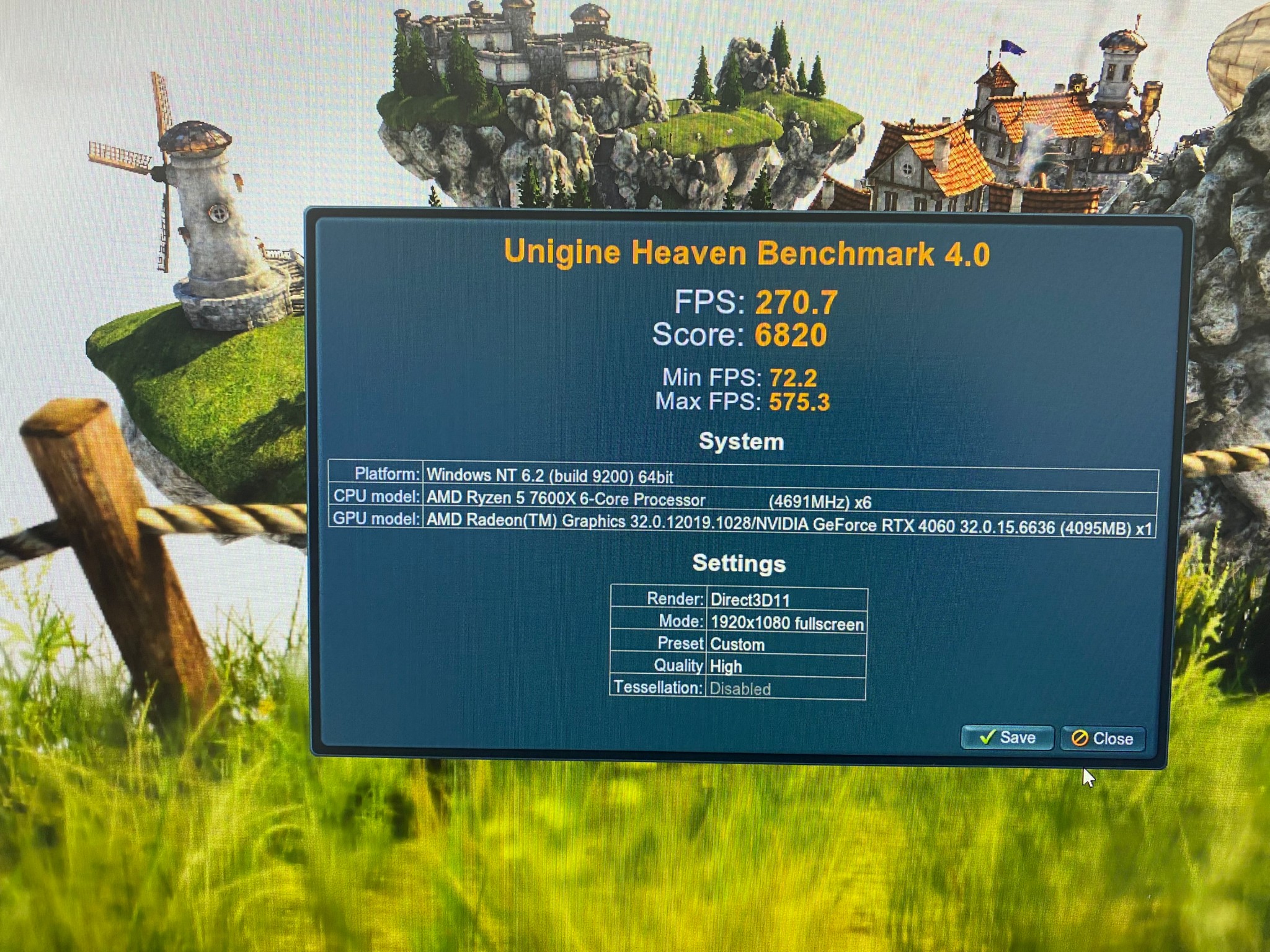 🖥️ Blazing Micro Beast 🔥R5-7600X 32GB 1TB RTX 4060