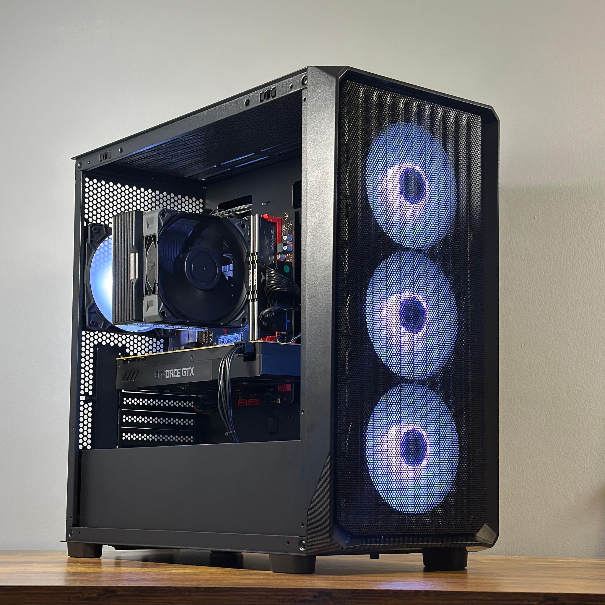 GTX 1070 8GB | Ryzen 5 4500 | 16GB DDR4 | 512GB SSD | Win11 | WIFI| 1080P Custom Gaming PC