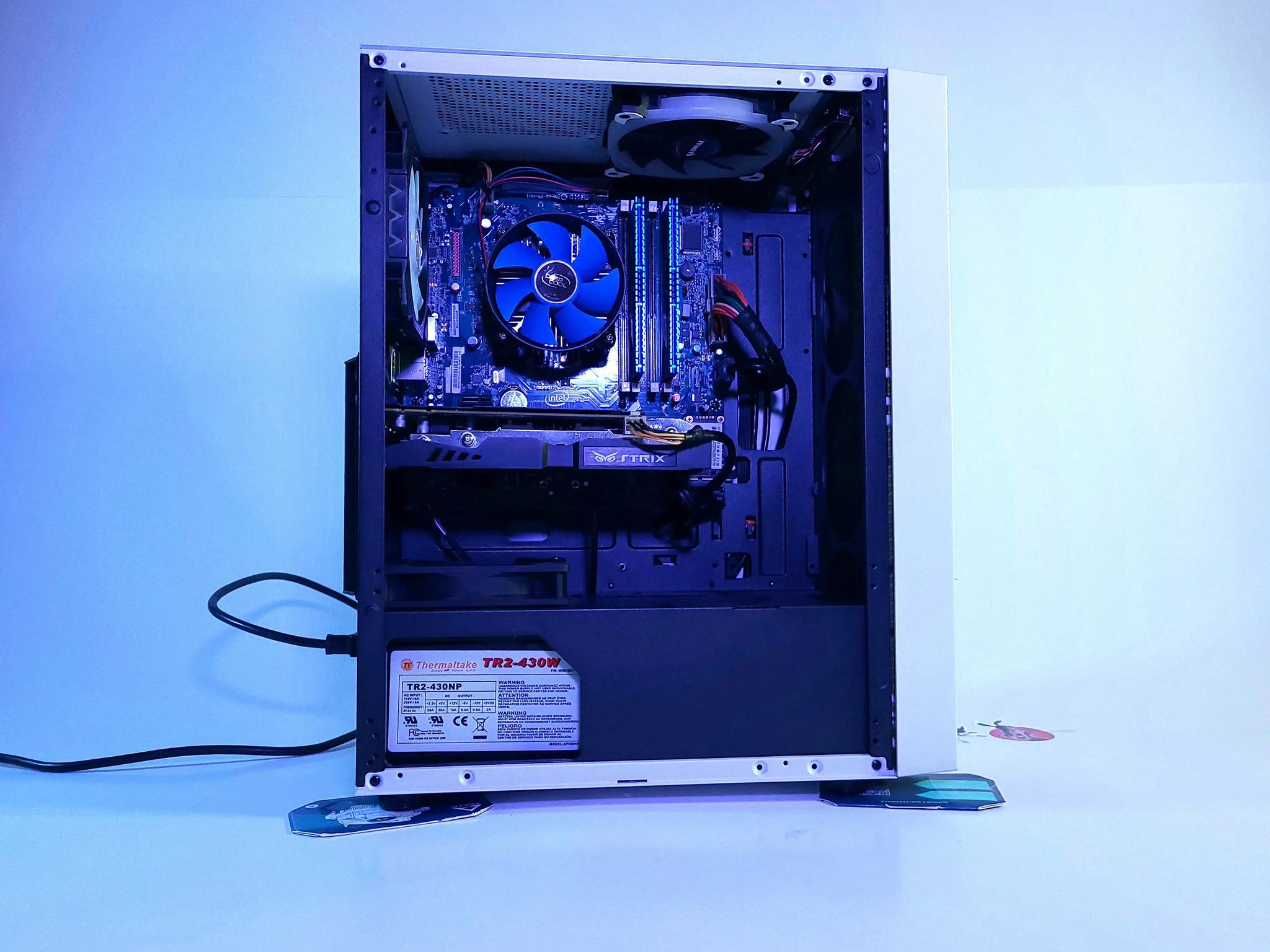 Fre Elo.1 Gaming PC GTX Windows 10 Intel i5 600GB Desktop Powerstation