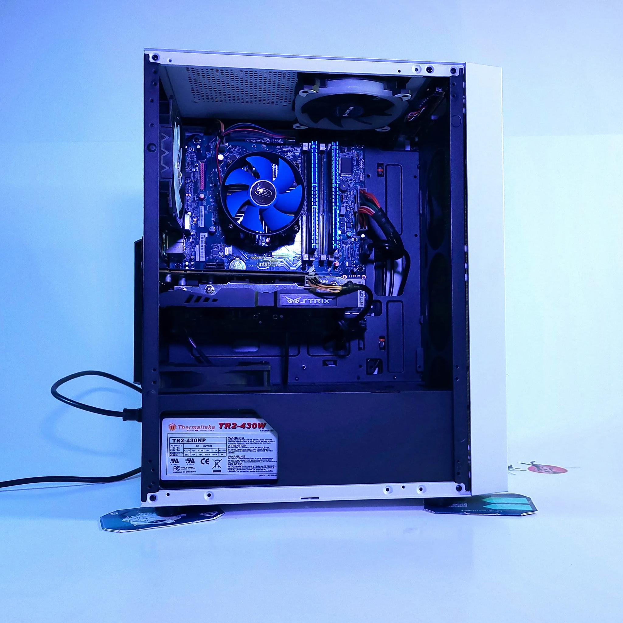 Fre Elo.1 Gaming PC GTX Windows 10 Intel i5 600GB Desktop Powerstation