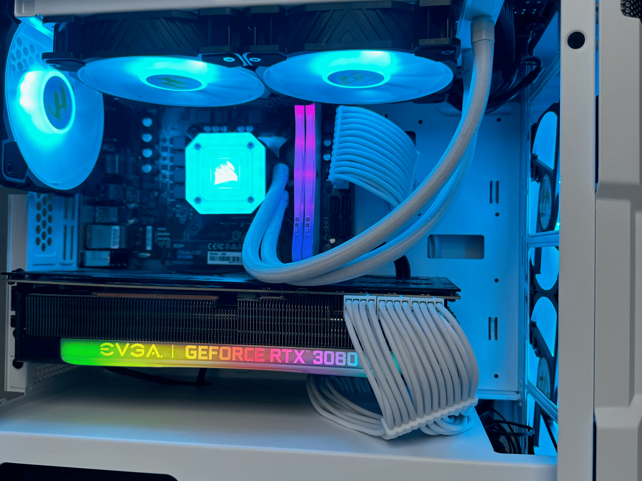 "Electro" RTX 3080 + 12400F, 16gb 3600mhz RAM, Custom Gaming PC