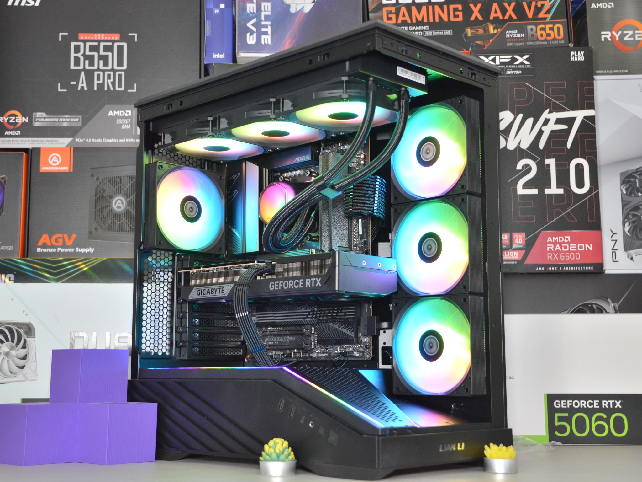 ⚫🧊 | RTX 5080 16GB | RYZEN 9 7900X | 32 GB DDR5 RAM | 2TB NVME SSD | Shadow Glacier |