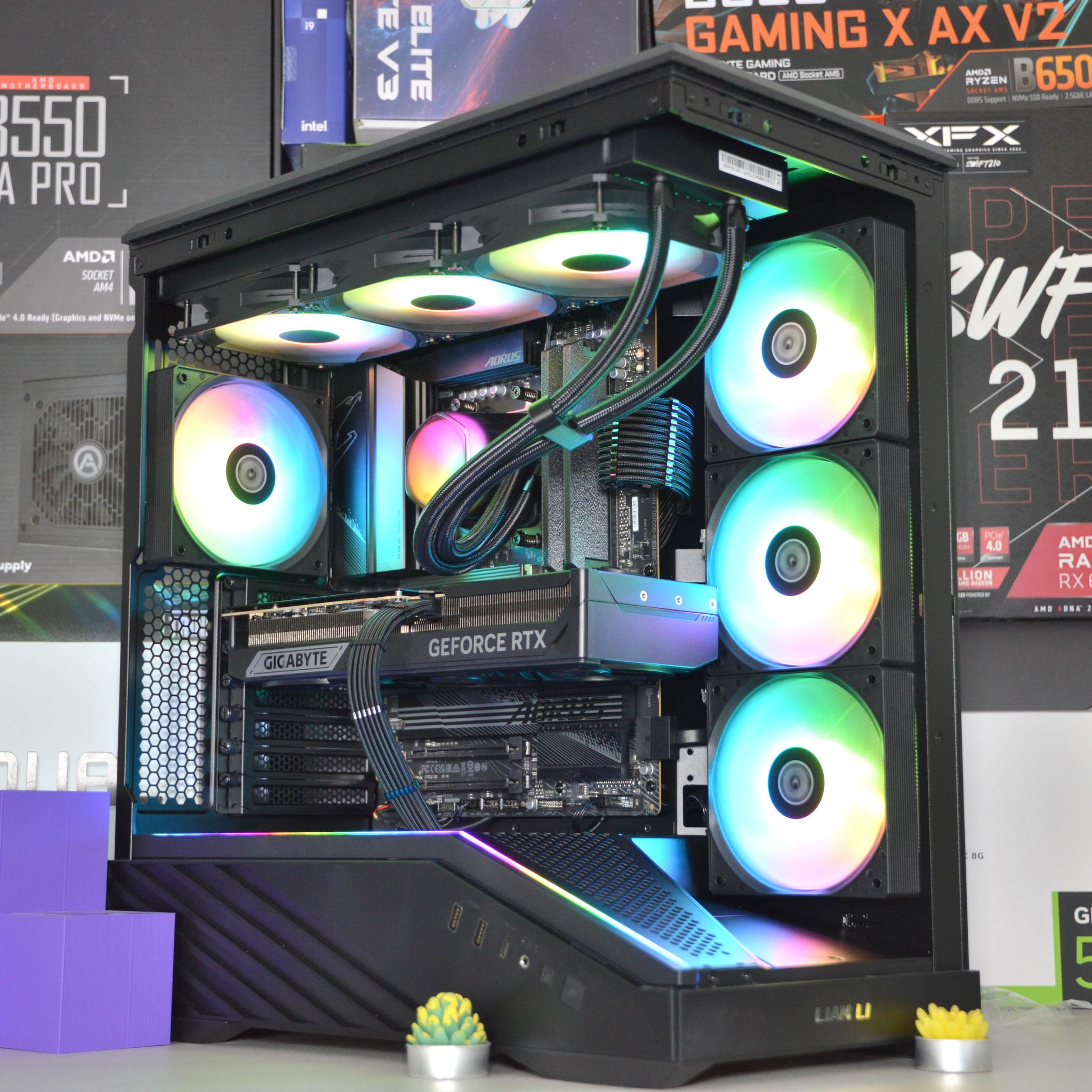 ⚫🧊 | RTX 5080 16GB | RYZEN 9 7900X | 32 GB DDR5 RAM | 2TB NVME SSD | Shadow Glacier |
