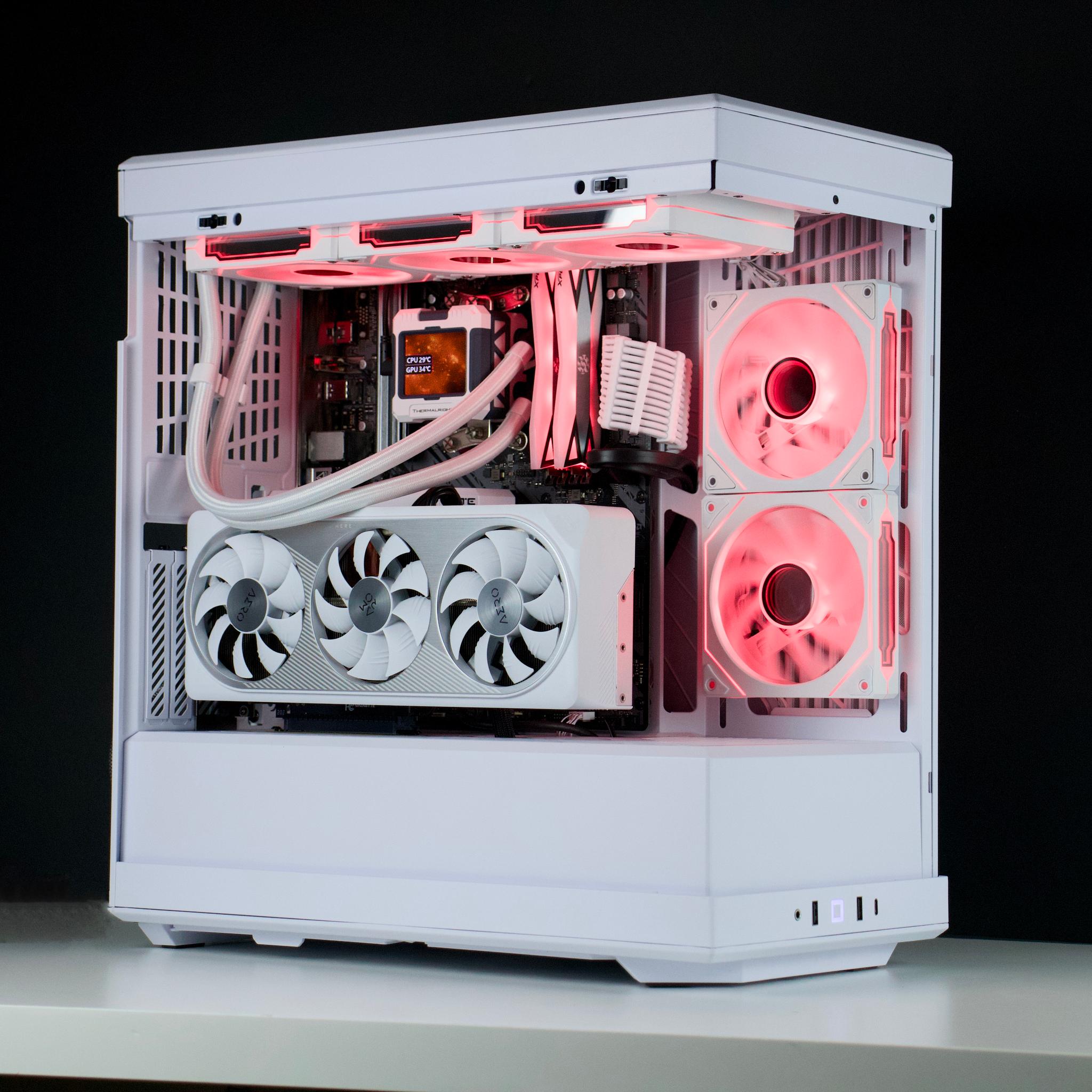 ❄️🧊💎Snowfall - Whiteout 1440P Gaming PC | RTX 4070, Ryzen 7 5800X, 32GB RAM, 1TB NVMe SSD - 💎🧊❄️