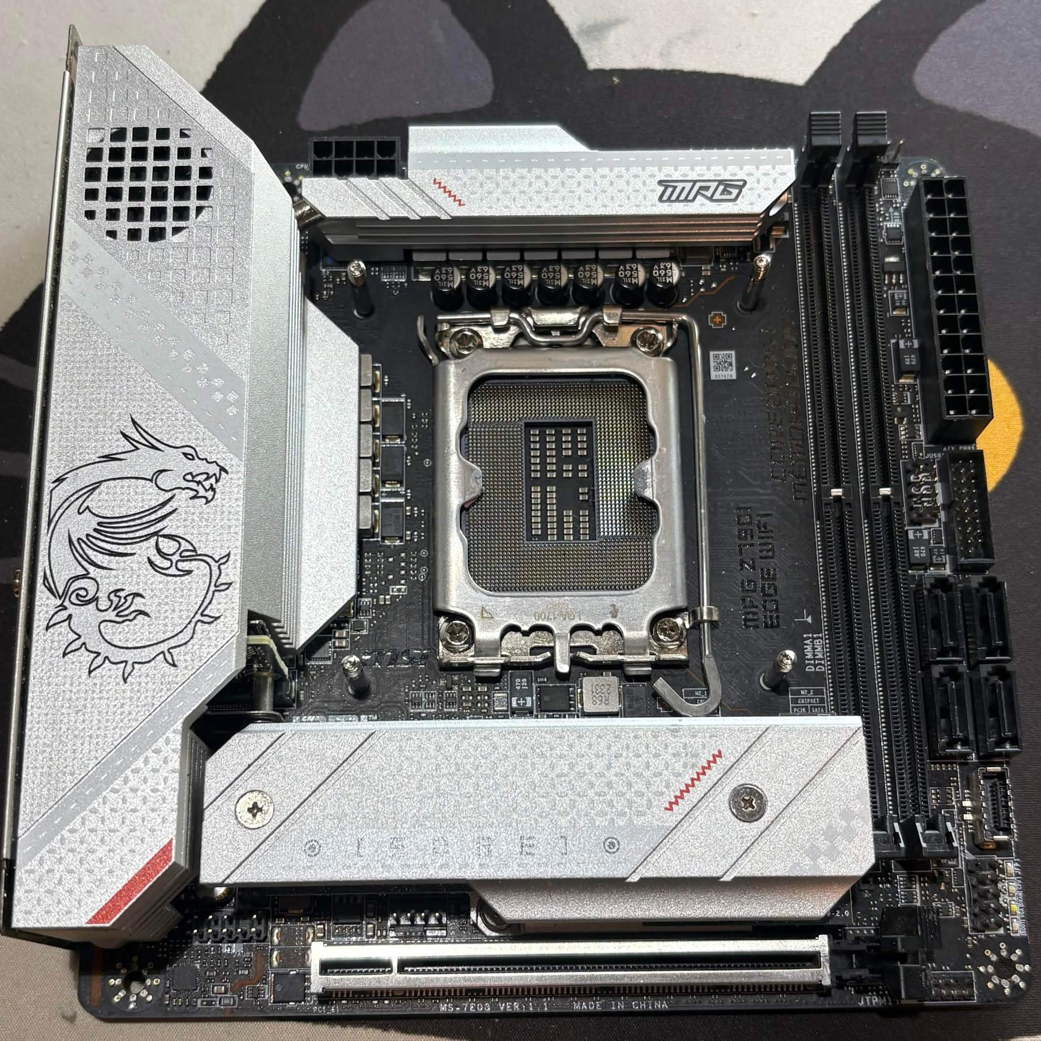 MSI MPG Z790I EDGE WIFI (Mini-ITX LGA1700 Motherboard)
