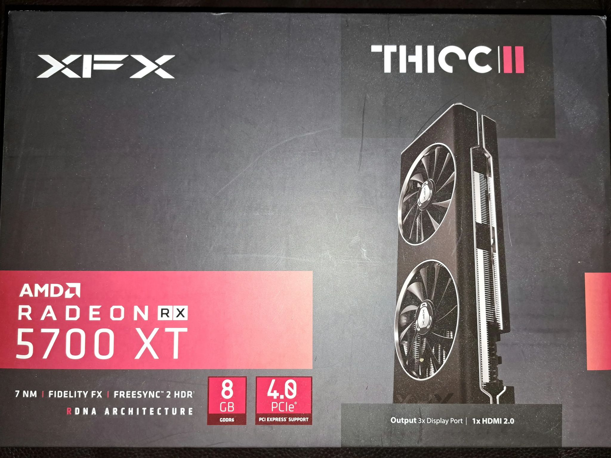 XFX Thicc II Radeon RX 5700 XT