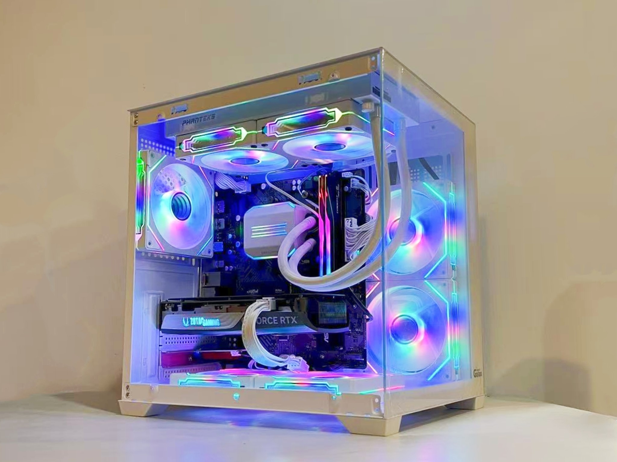 🔥For Sale🔥 RTX 4060 Ti 16G|R5-8400f|1TB M.2|32GB RAM|ARGB Fans|WIFI||DepxTech Pre-Built PC