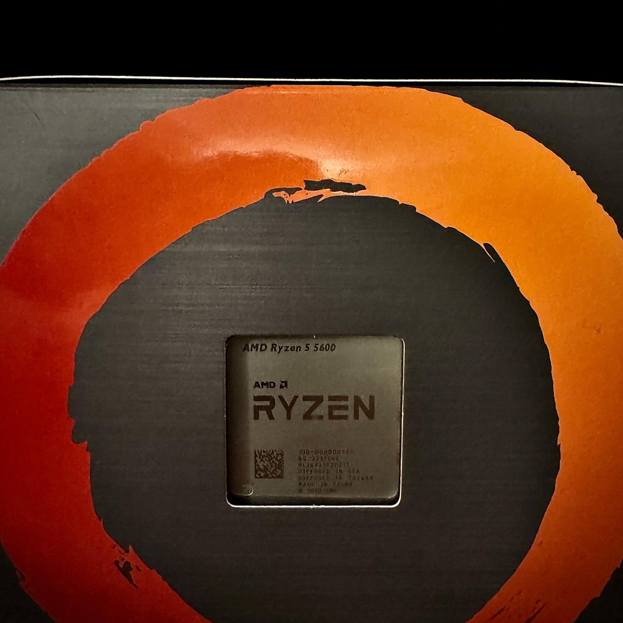 Ryzen 5 5600 with Wraith aRGB CPU cooler
