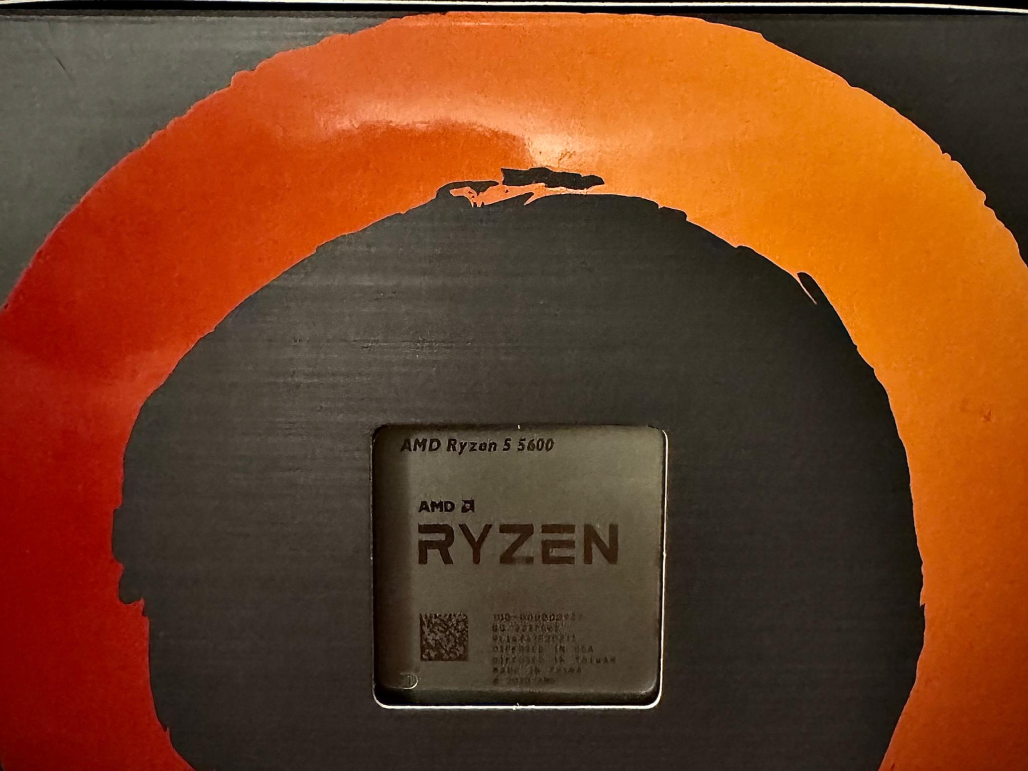 Ryzen 5 5600 with Wraith aRGB CPU cooler