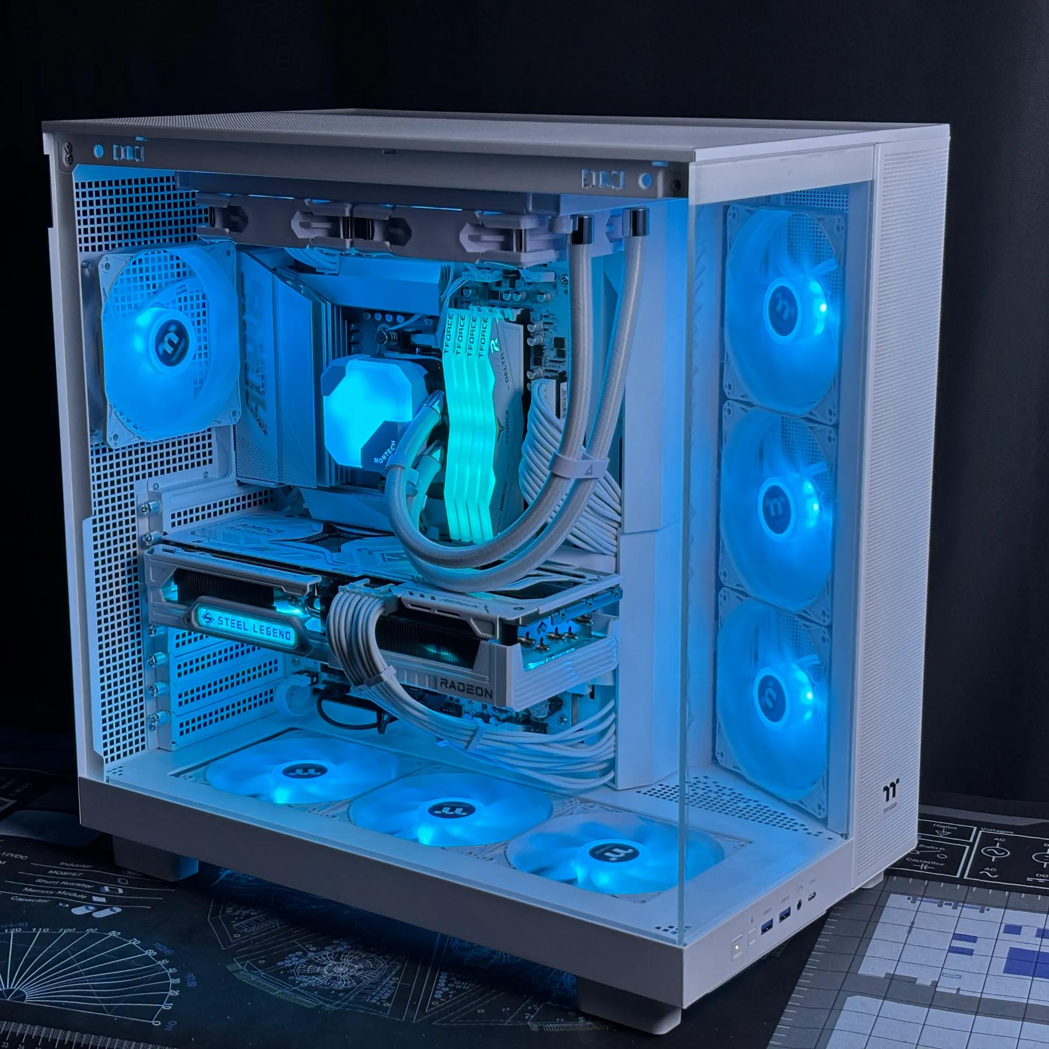 SALE🔥SUPER PC 9070XT 16GB| R7 7800X3D | 32GB DDR5 | 2TB SSD