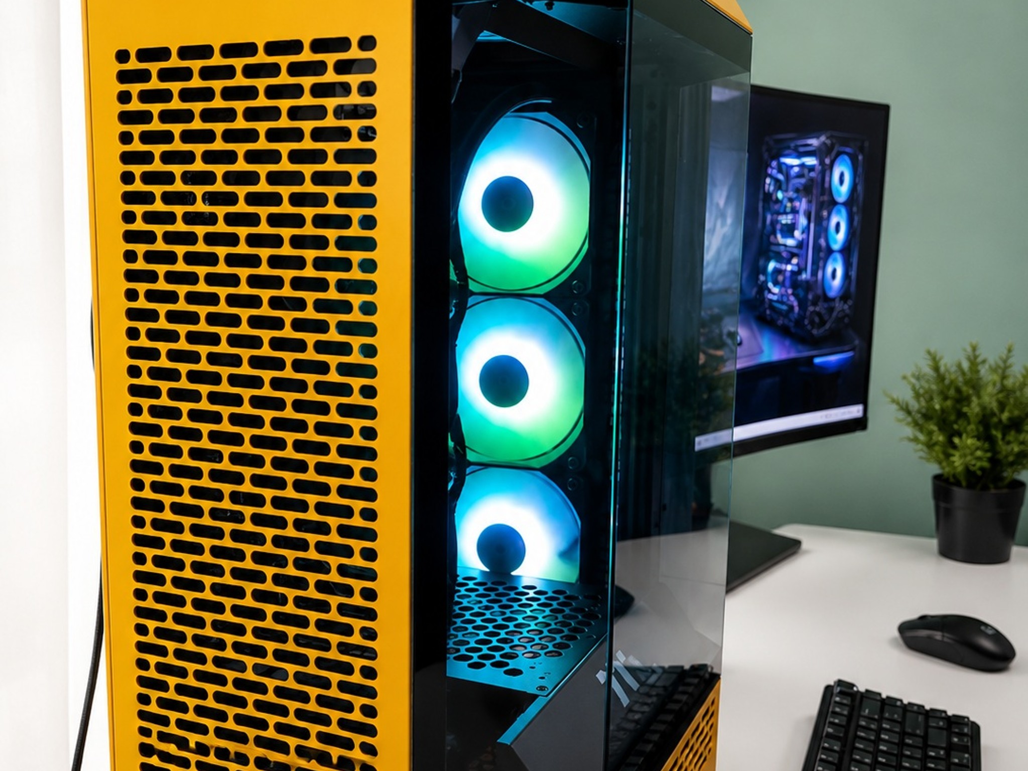 RX 9060 XT 16GB 1440p Gaming PC | Ryzen 5 5600X3D | 32GB RGB | 1TB SSD | Wi-Fi | Bluetooth | Win 11