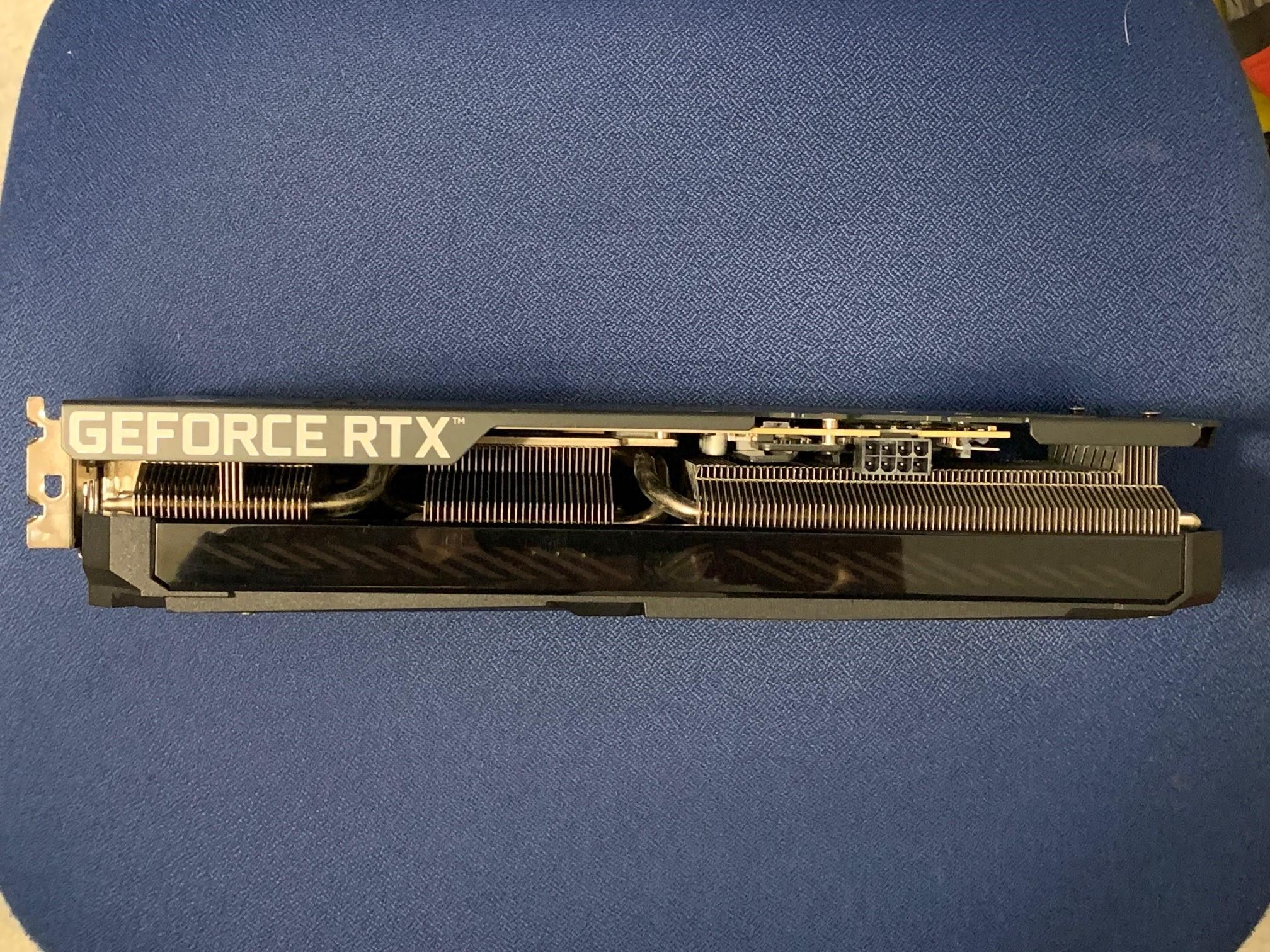 ASUS ROG Strix GeForce RTX 3060 OC Edition 12GB GDDR6 LHR, Used, with original box