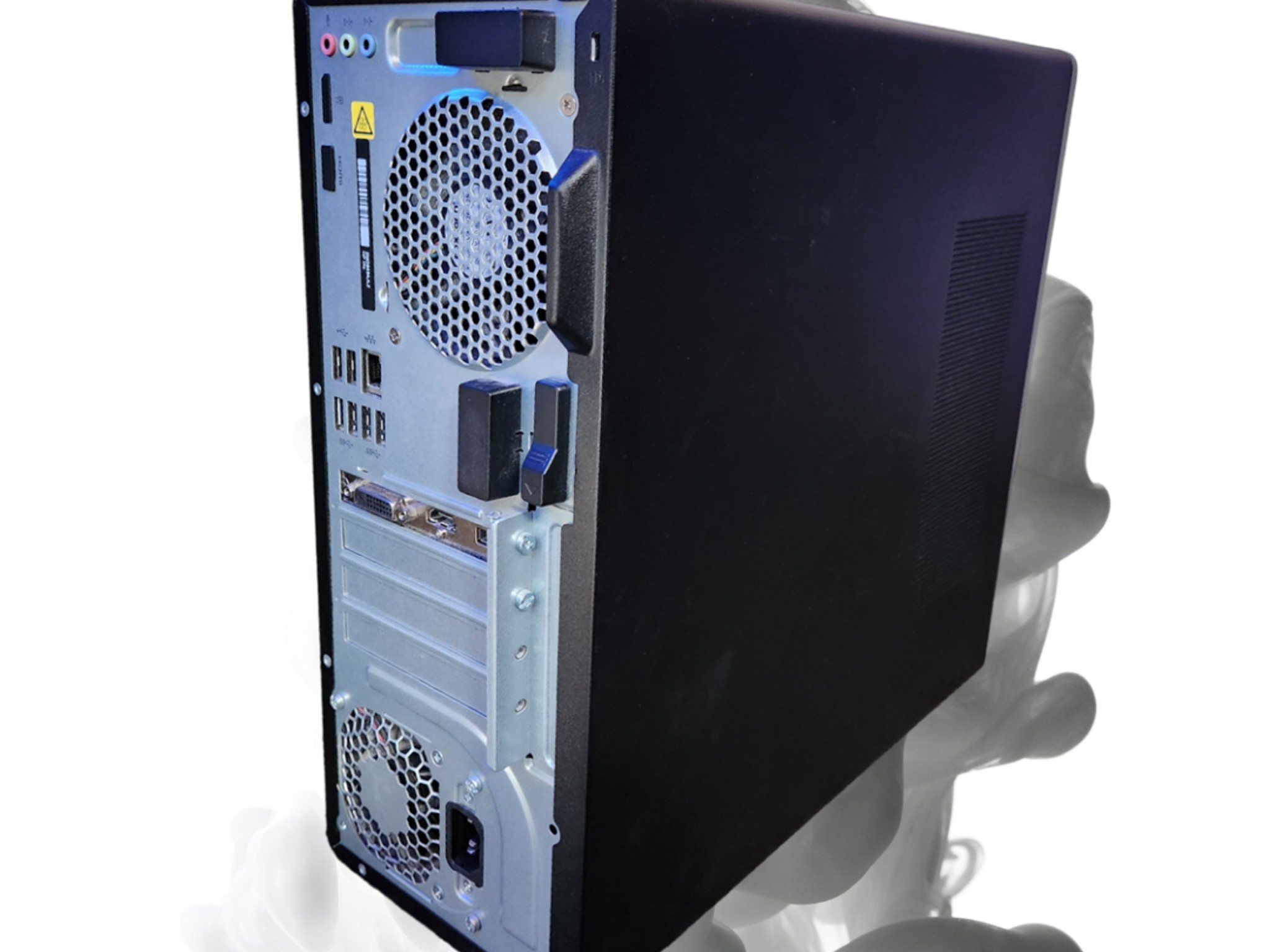 💪HP ENVY👀: I7 8700 | RX 550 4GB | 12GB RAM | 1.25 TB Storage | WiFi | DVD Drive | Silver Gaming PC