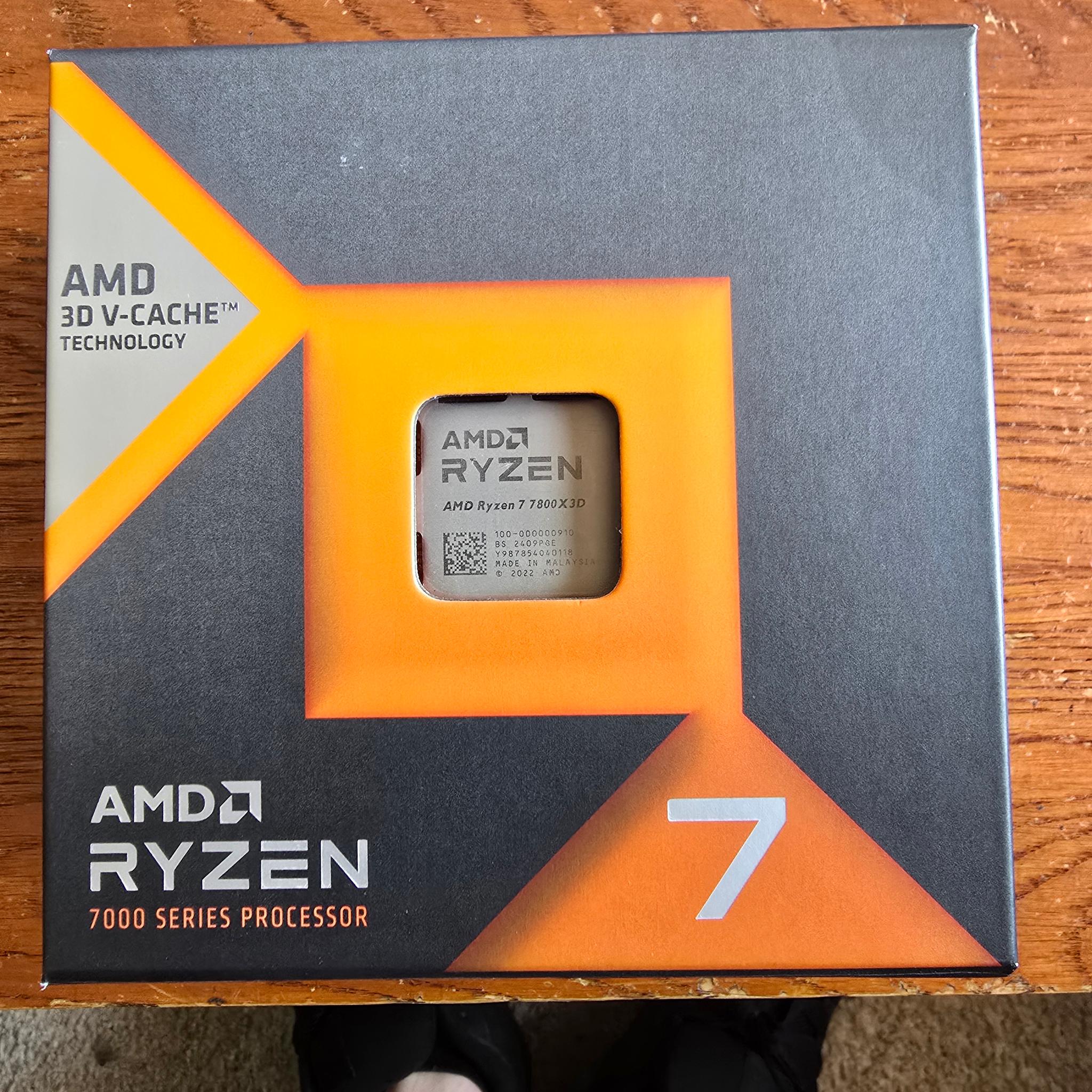 AMD Ryzen 7 7800X3D