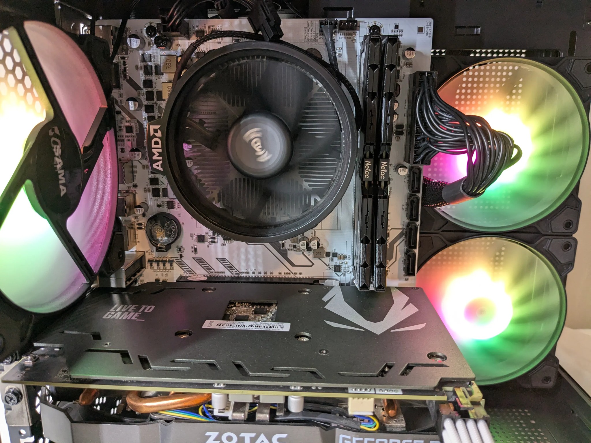 Copy of GAMING PC | Rtx 2060 | Ryzen 5 2600x | 16 GB DDR4 | 500 GB NVME | 1080p+1440p