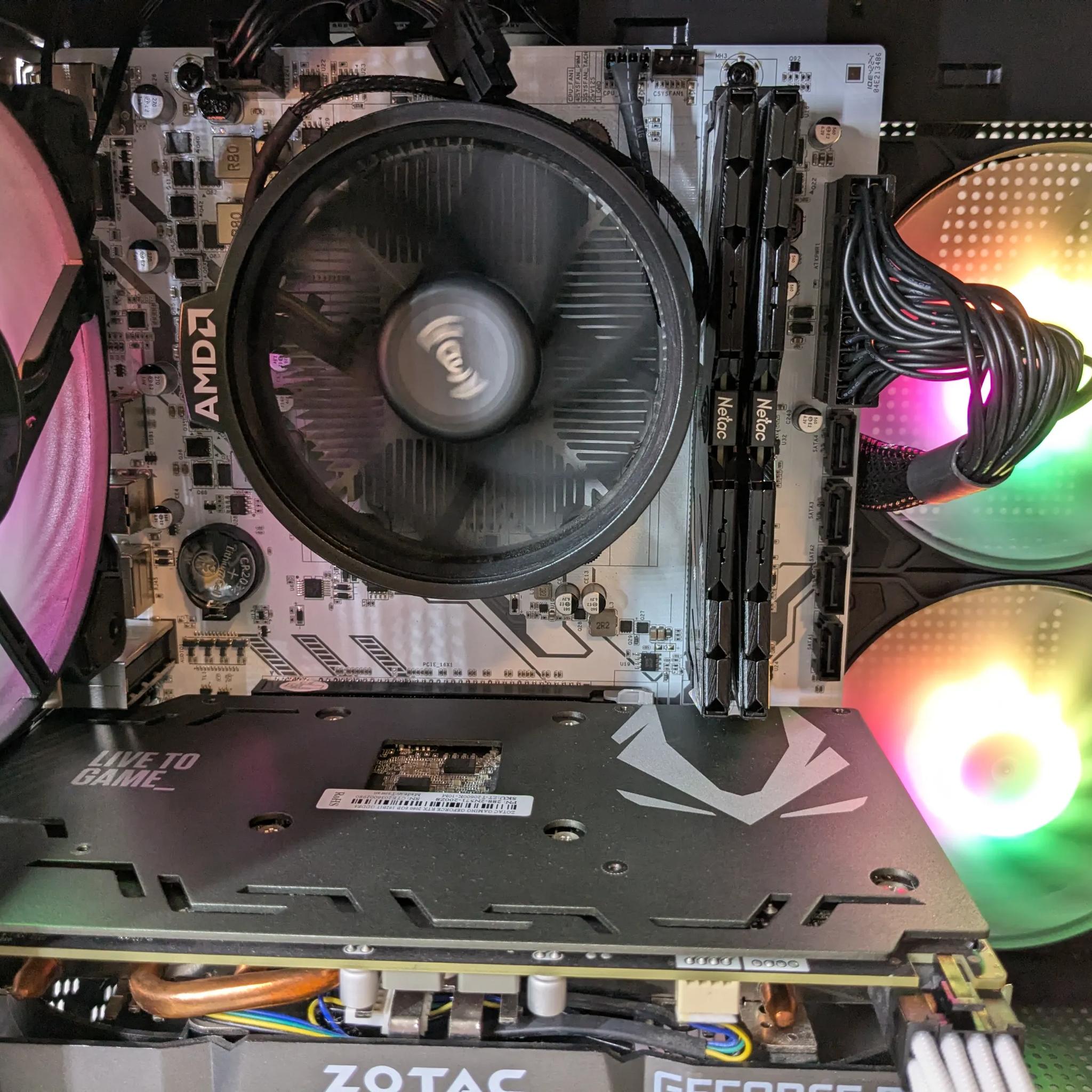 Copy of GAMING PC | Rtx 2060 | Ryzen 5 2600x | 16 GB DDR4 | 500 GB NVME | 1080p+1440p