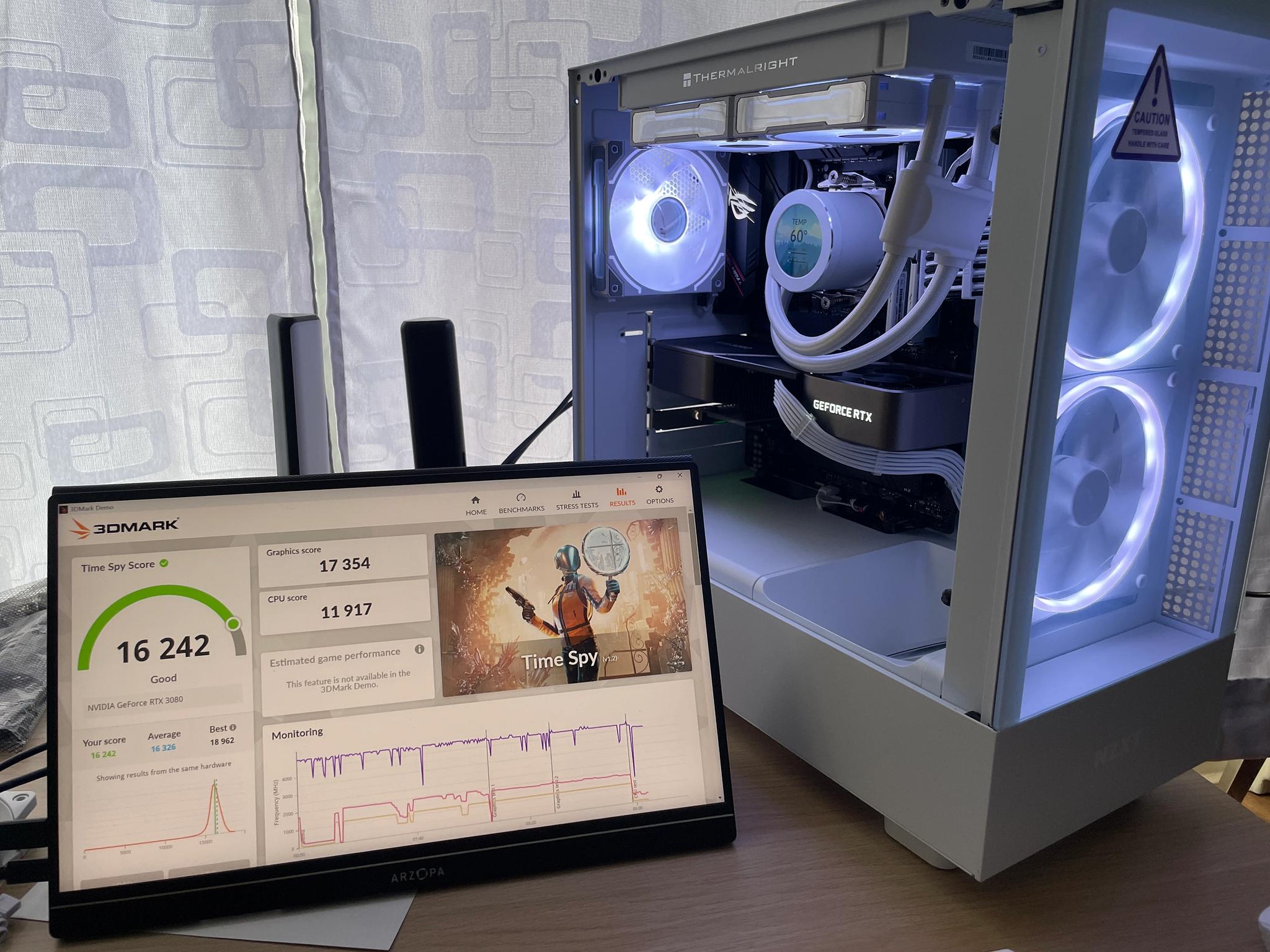 ❄️🌨️ Yuki-Arashi [雪嵐] - Powerful 1440P Gaming PC | RTX 3080, Ryzen 5800X