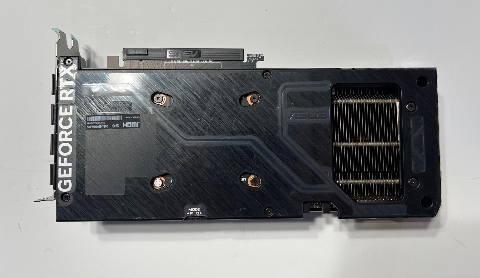 ASUS RTX 4070 Super Prime OC (12GB GDDR6X)