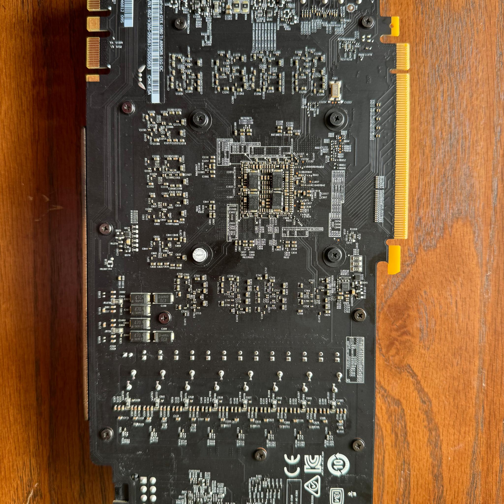 MSI GTX 1080Ti Armor 11 GB OC Graphics Card Zero Frozr 4-Display Output