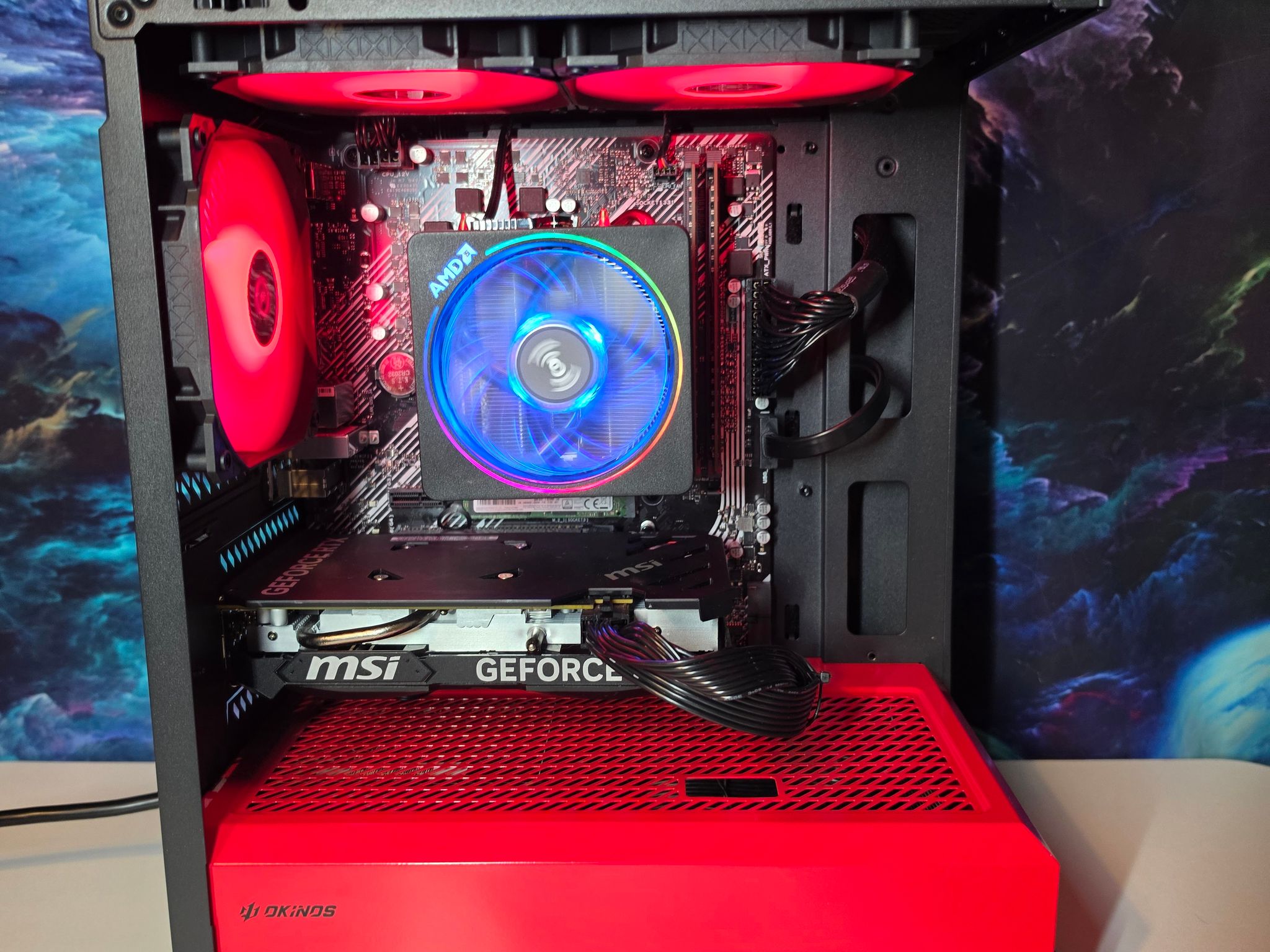 MSI RTX 4060 8gb + Ryzen 5600x PC Build #111