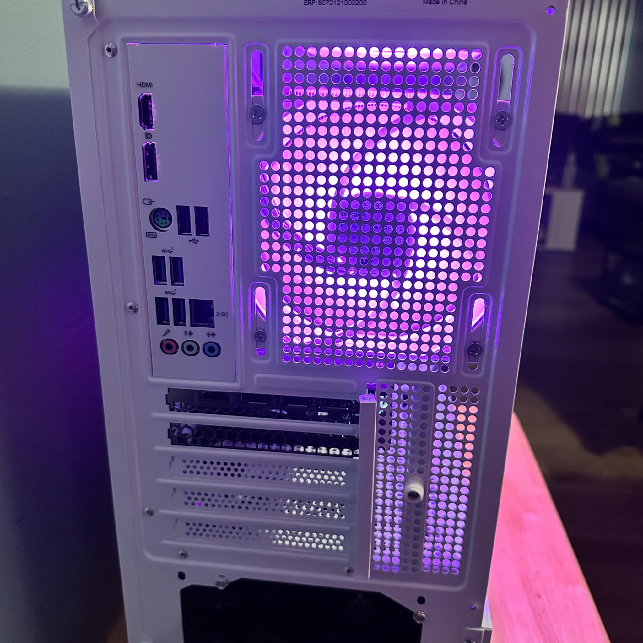 Ryzen 7 5700x|PNY 3060 TI|16g DDR4 Ram|Asrock B550 Pro White|512g M.2 NVME| 1 TB 3.5" HDD|Zalman P10