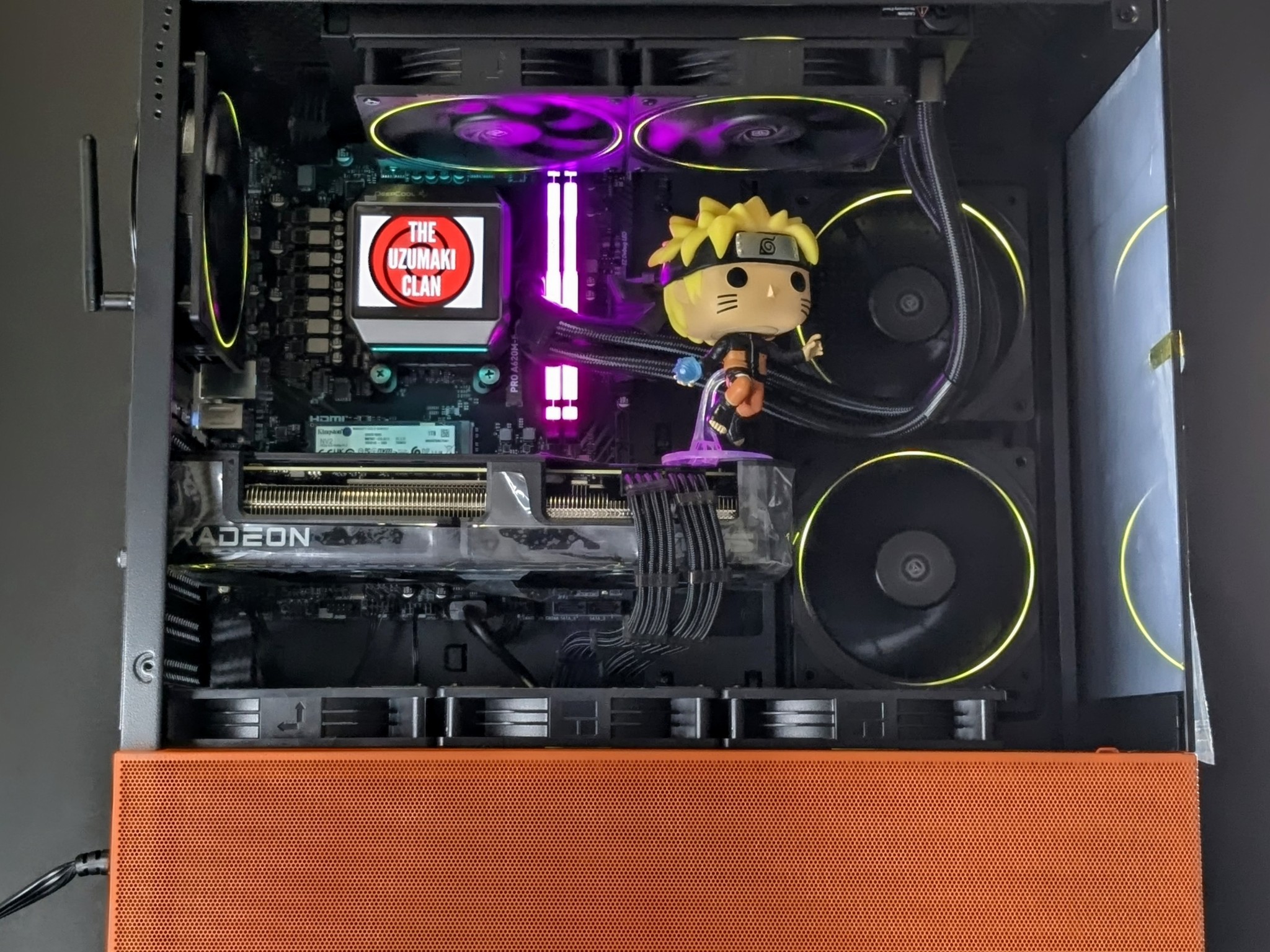 1440p👑UZAMAKI🌀🟠RX 7700XT🟠Ryzen 8000 series(AM5)🟠16GB FURY DDR5🟠1TB NVMe SSD🟠Windows 11 Pro