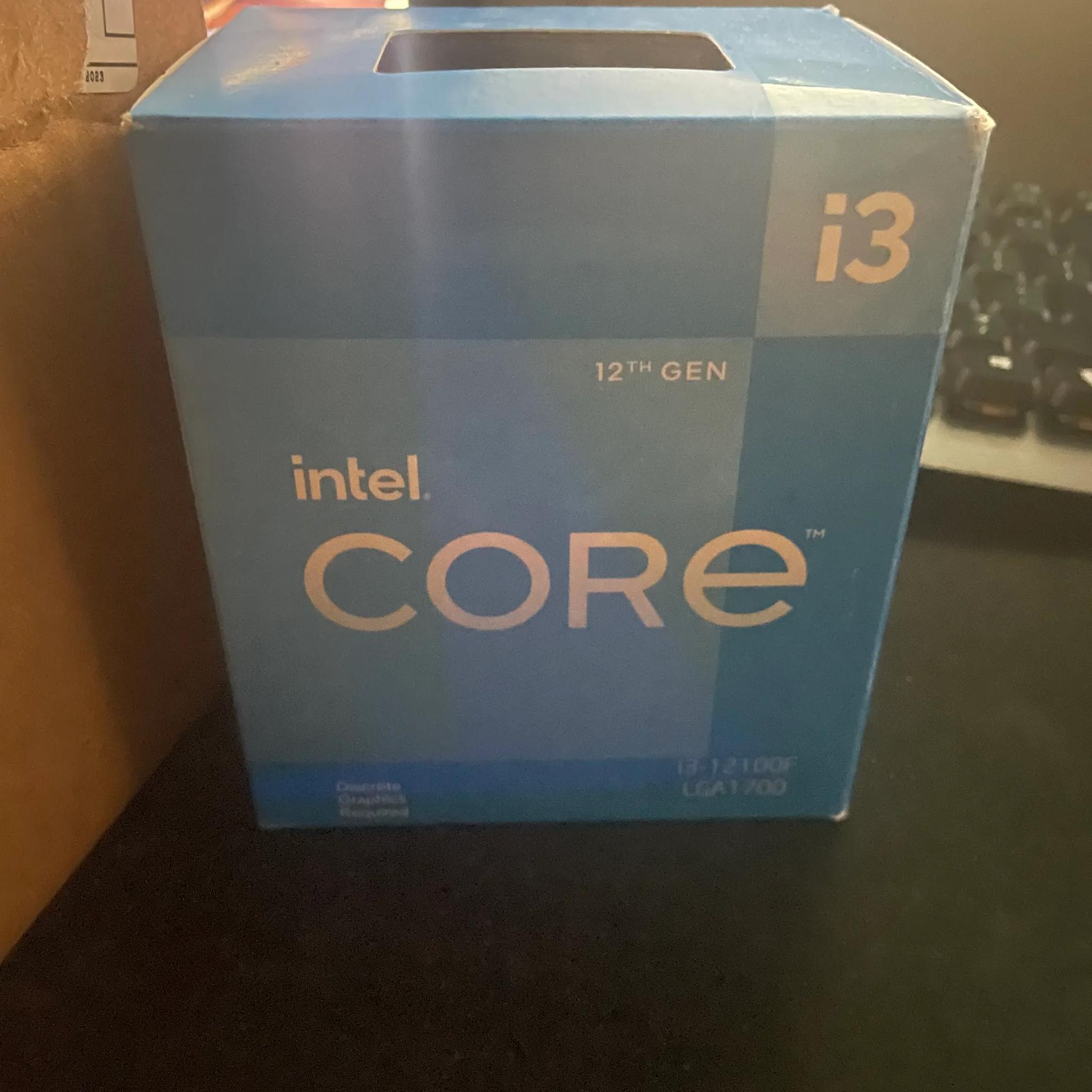 intel core i3-12100f
