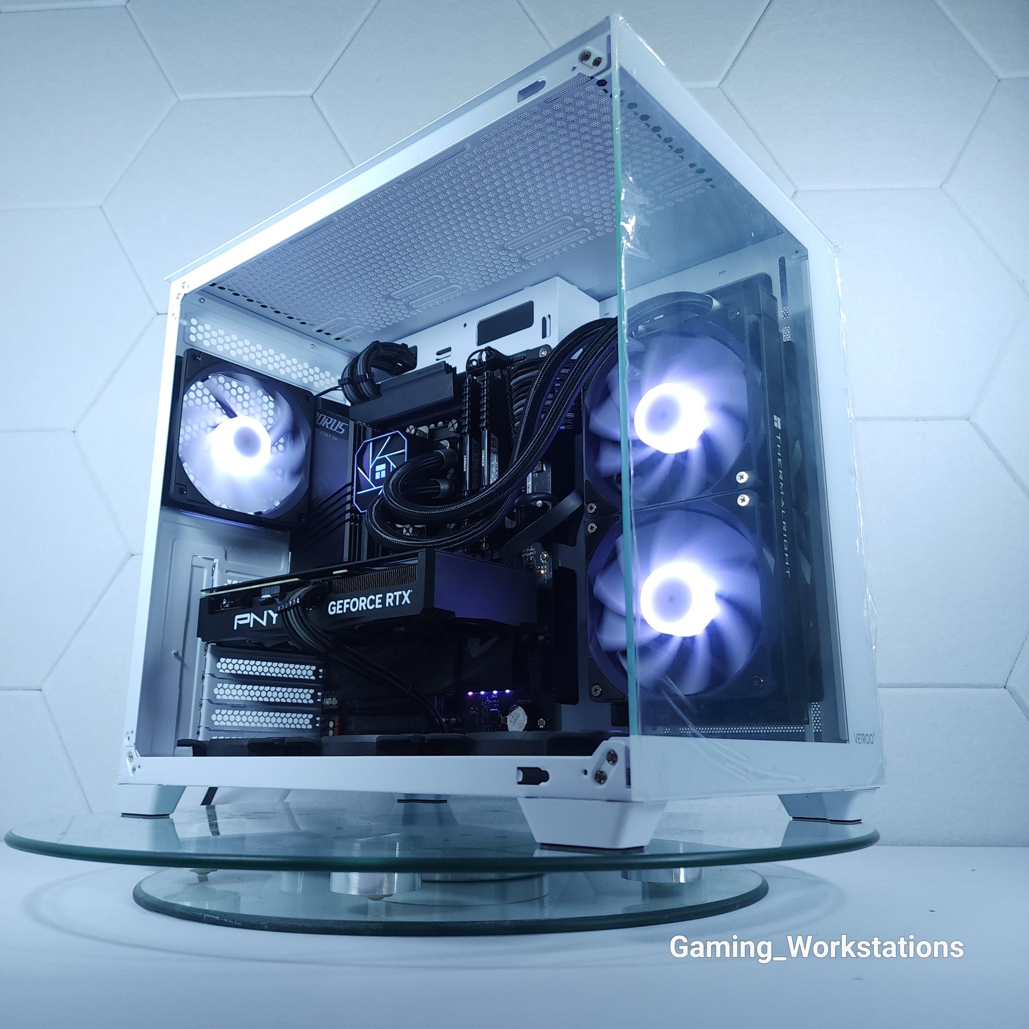 🤍RTX 4070 Super●Core i7 12700KF●1440p Gaming Computer