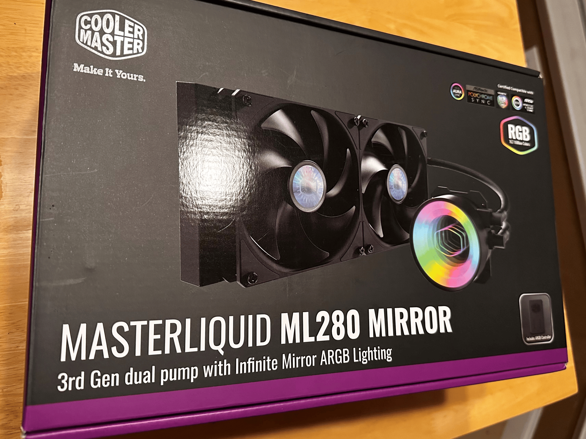 Cooler Master MasterLiquid ML280 Mirror Liquid CPU Cooler